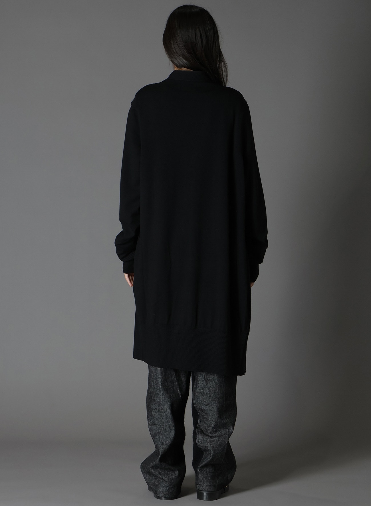 MERINO WOOL LONG CARDIGANS