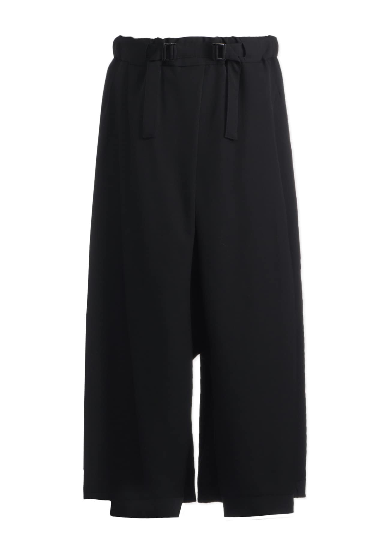 WOOL GABARDINE HAKAMA PANTS