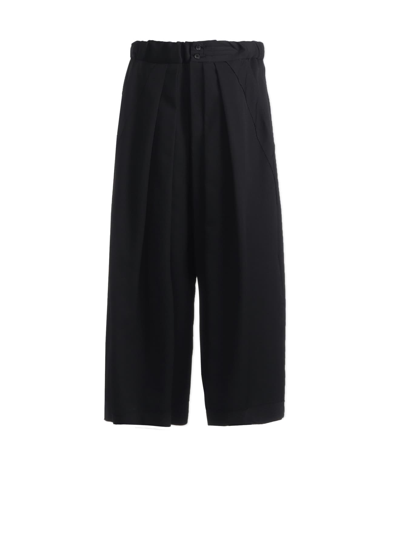 PANTALON HAKAMA EN GABARDINE DE LAINE