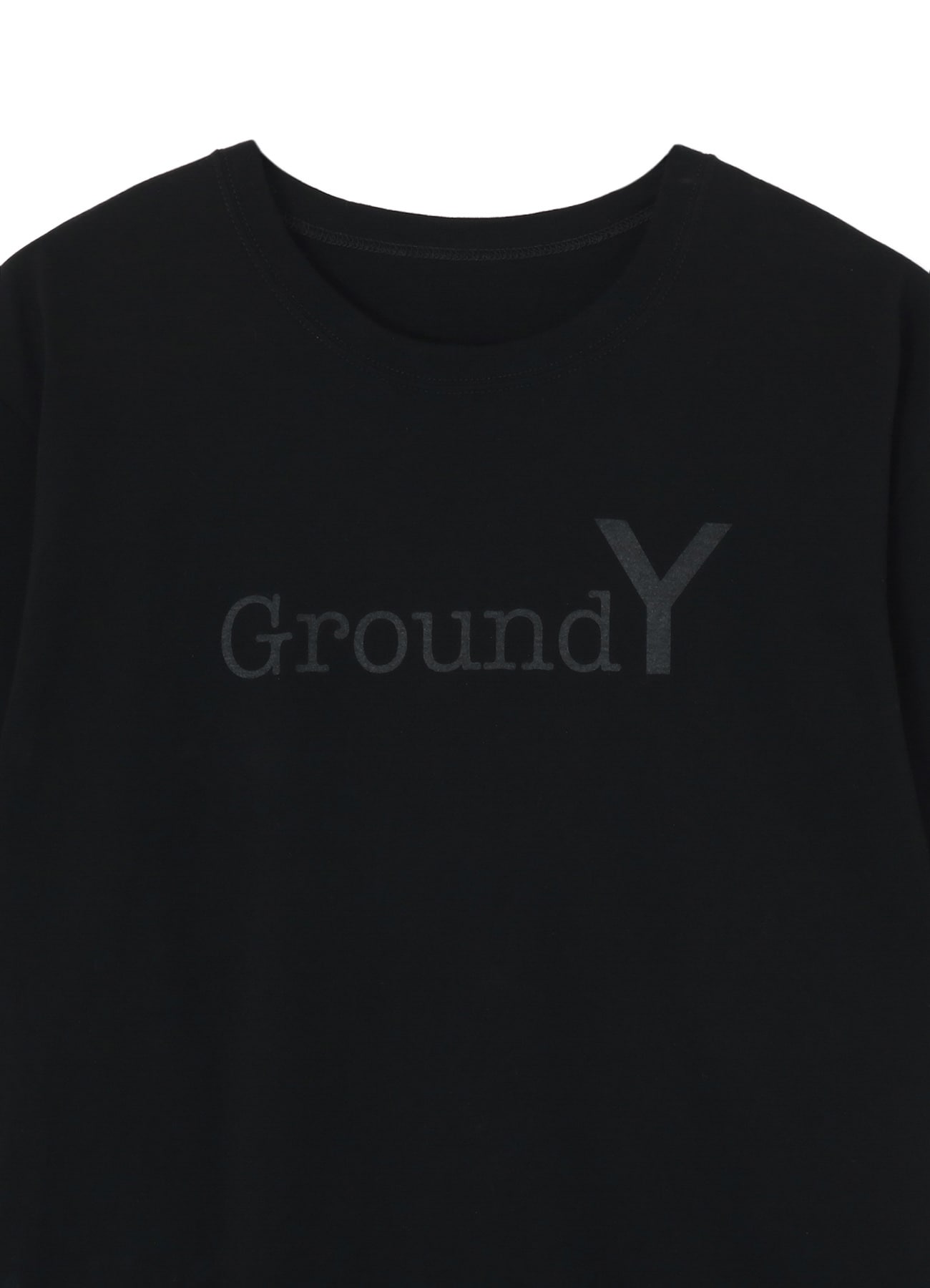BLACK Ground Y LOGO GRAPHIC PRINT STANDARD T-SHIRT