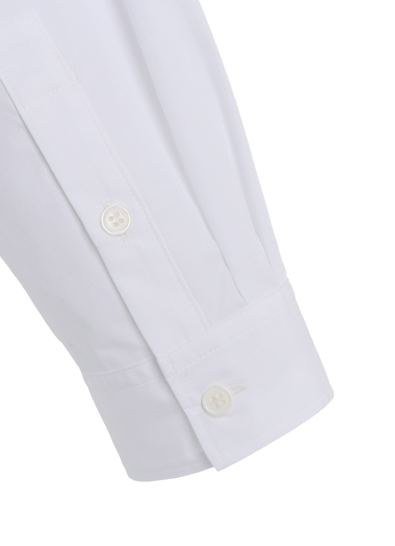 COTTON BROADCLOTH DOUBLE COLLAR SHIRT