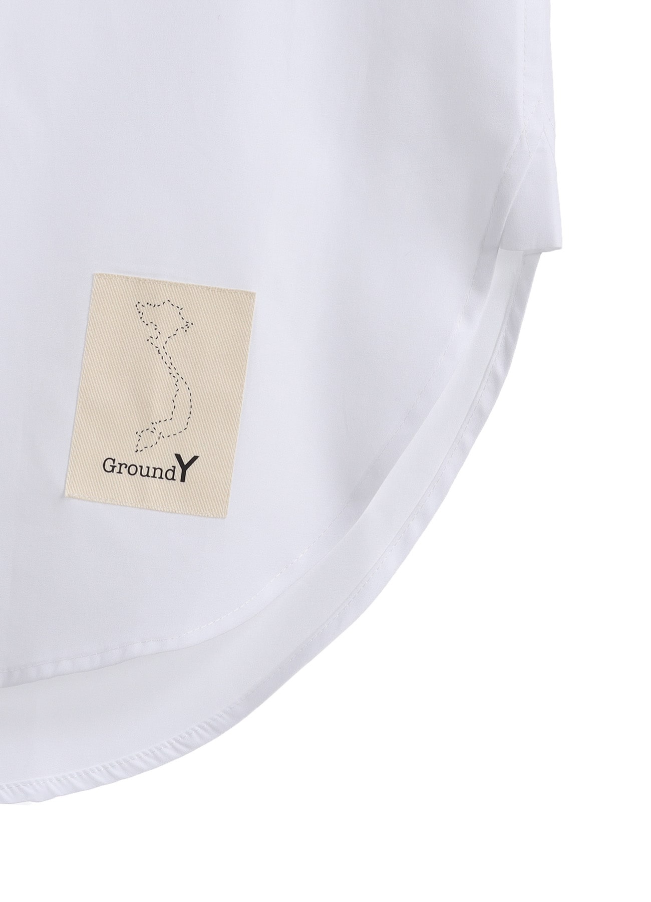COTTON BROADCLOTH DOUBLE COLLAR SHIRT
