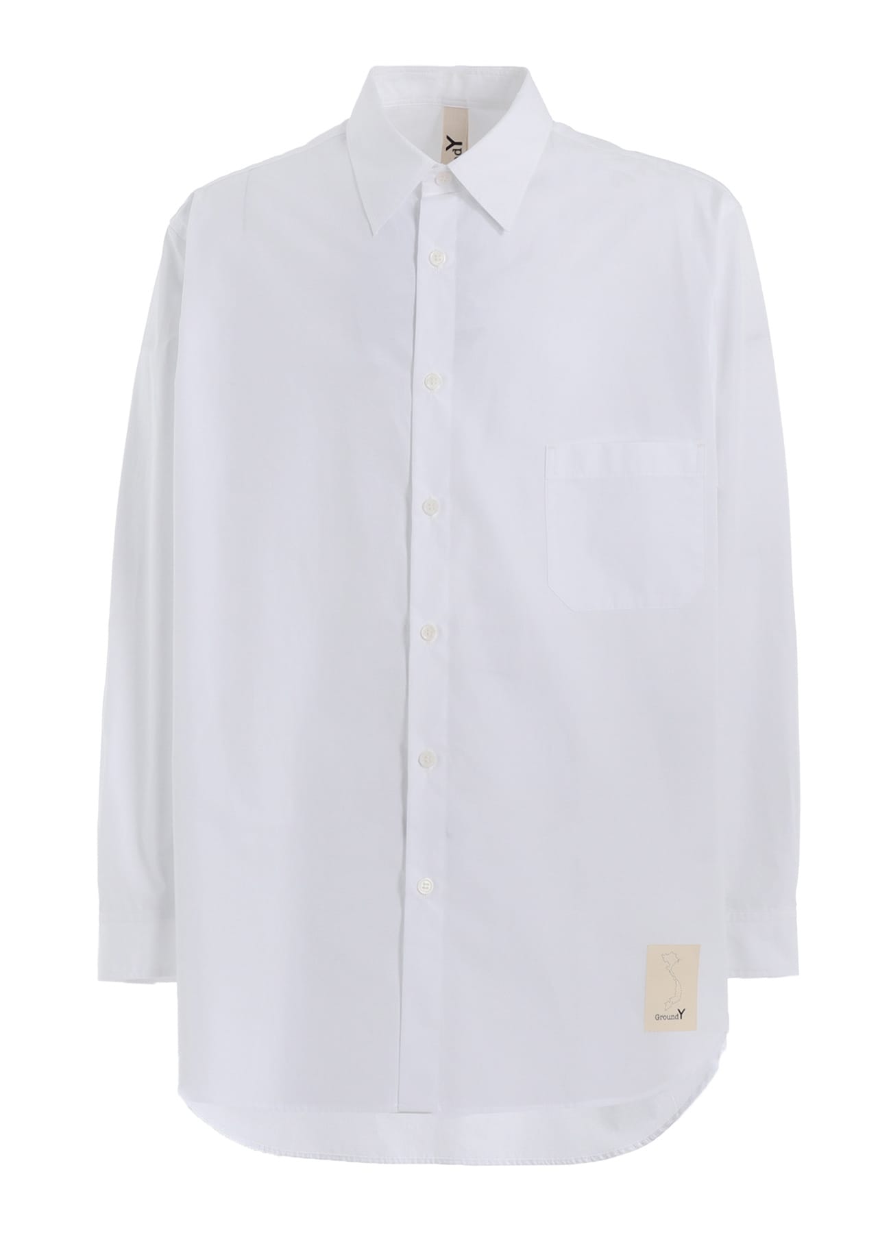 COTTON BROADCLOTH STANDARD BIG SHIRT
