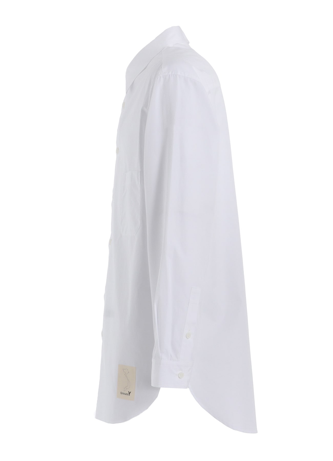COTTON BROADCLOTH STANDARD BIG SHIRT