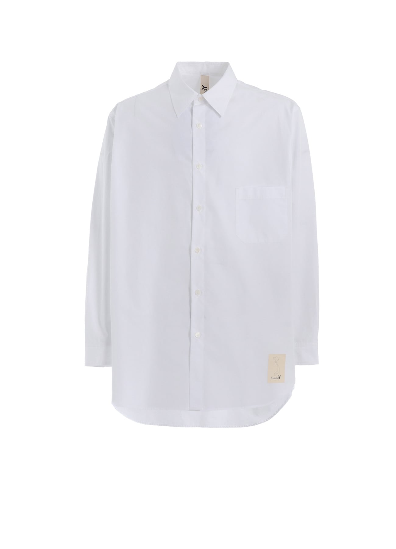 COTTON BROADCLOTH STANDARD BIG SHIRT