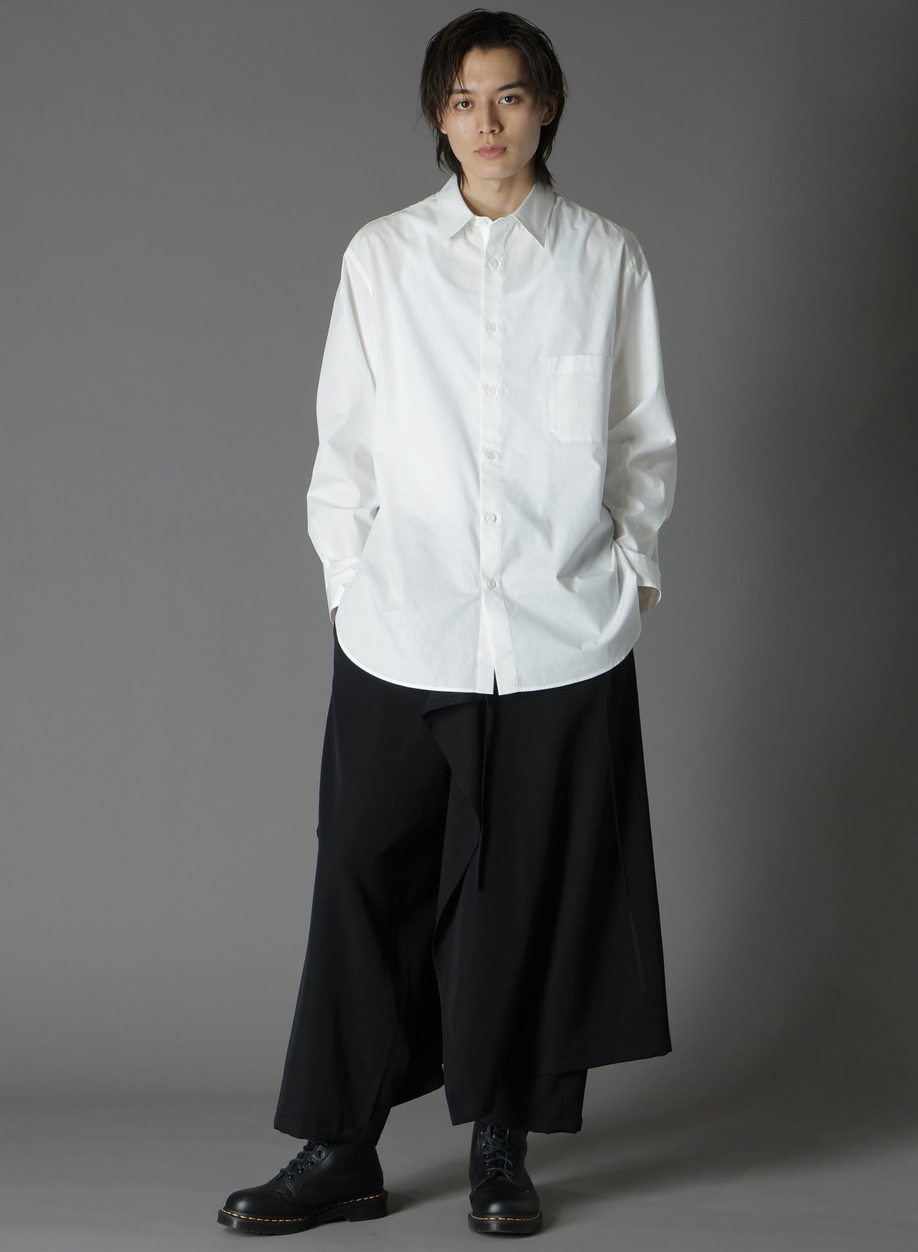 COTTON BROAD STANDARD BIG SHIRT