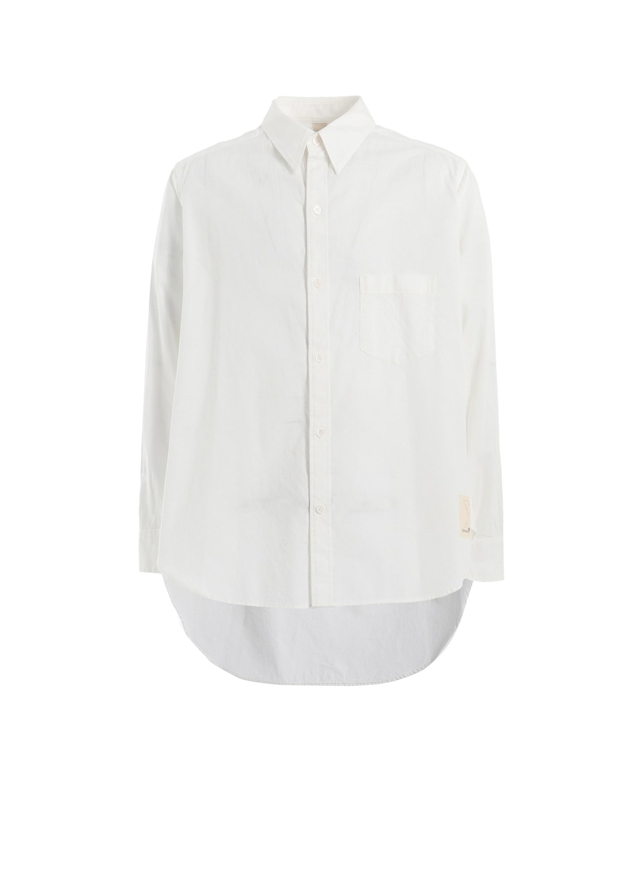LIGHT COTTON TWILLL WASH ONC TIGHT SHIRT