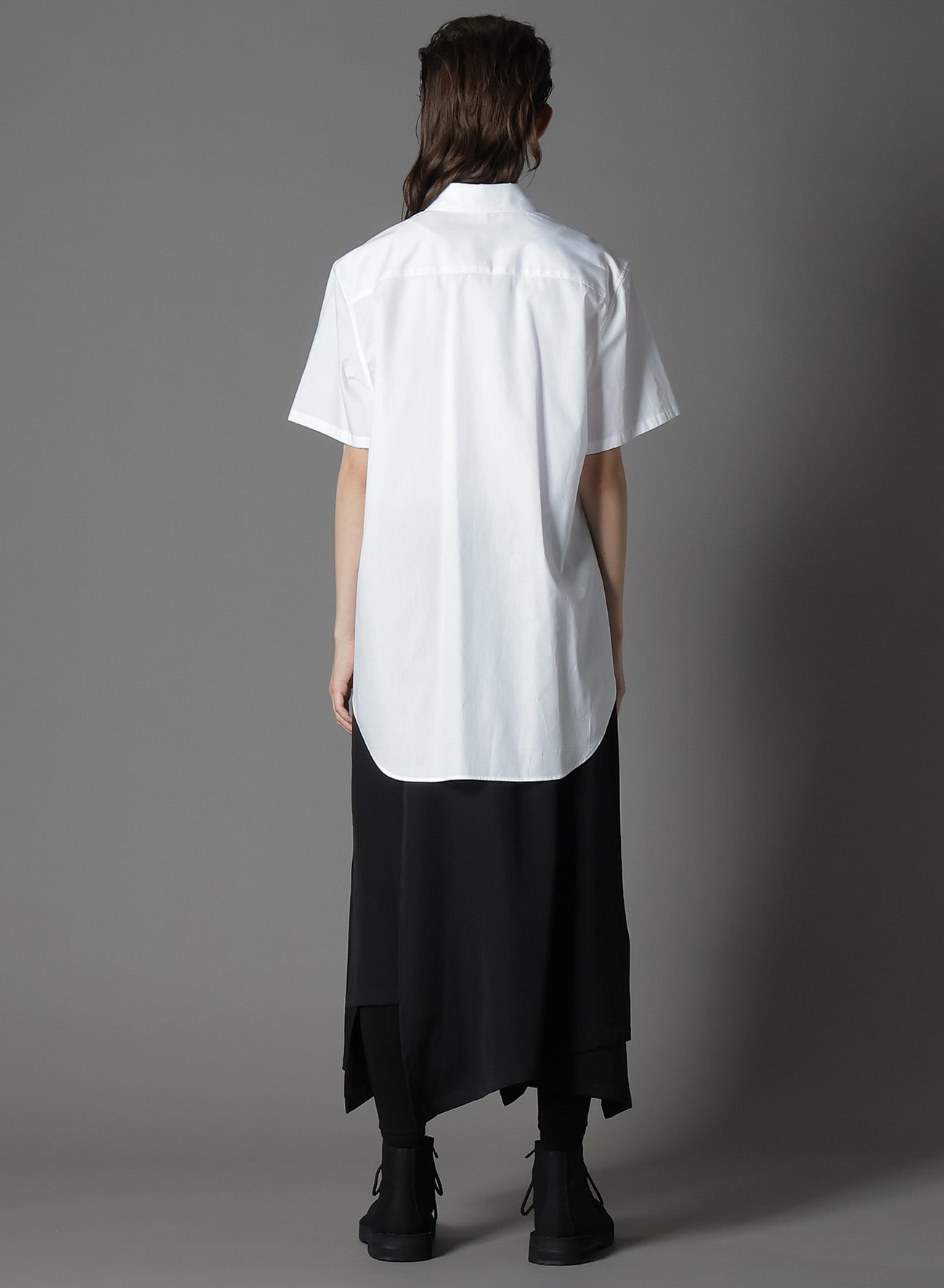 COTTON BROAD SHORT-SLEEVED SHIRT