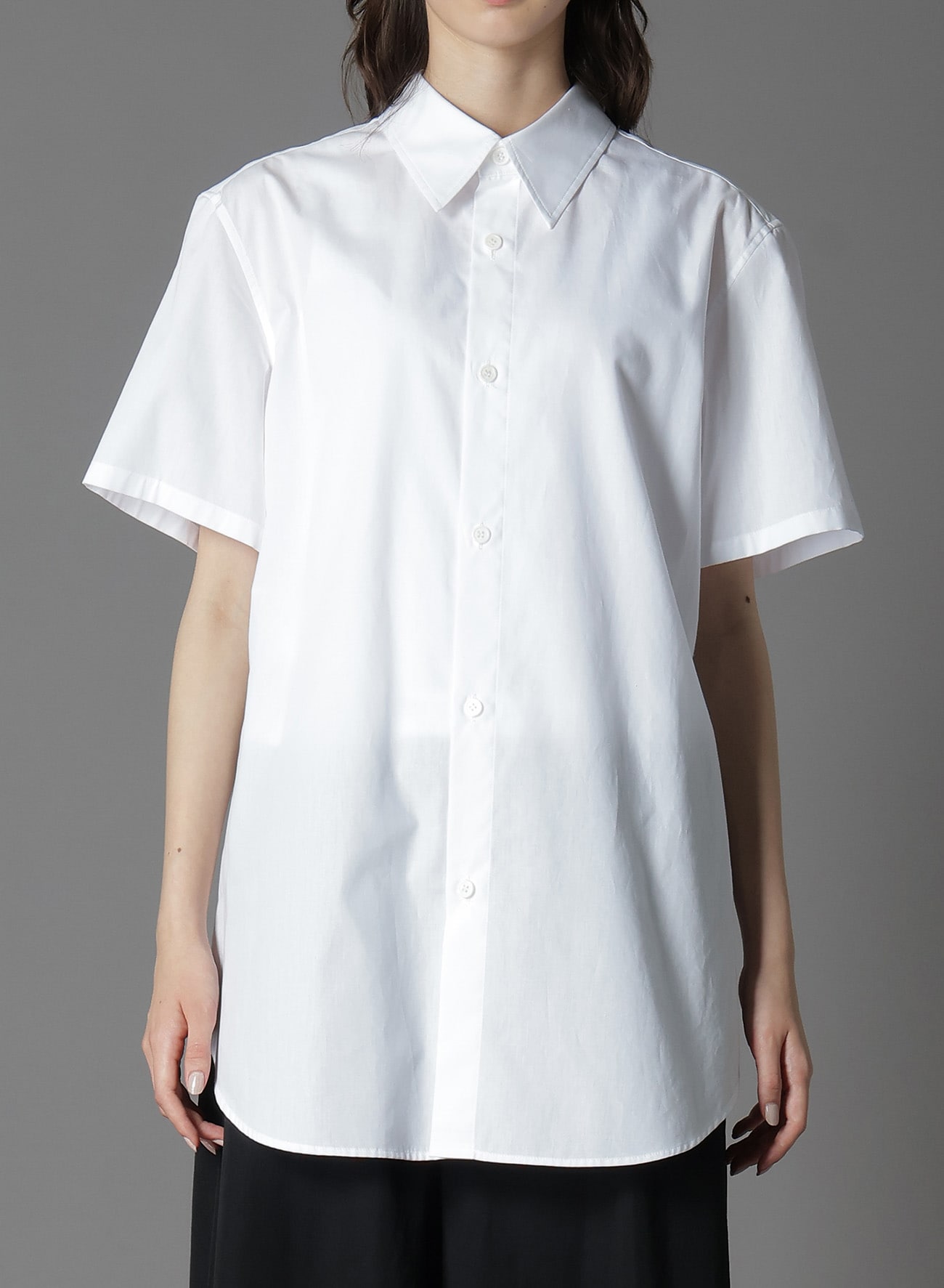COTTON BROAD SHORT-SLEEVED SHIRT