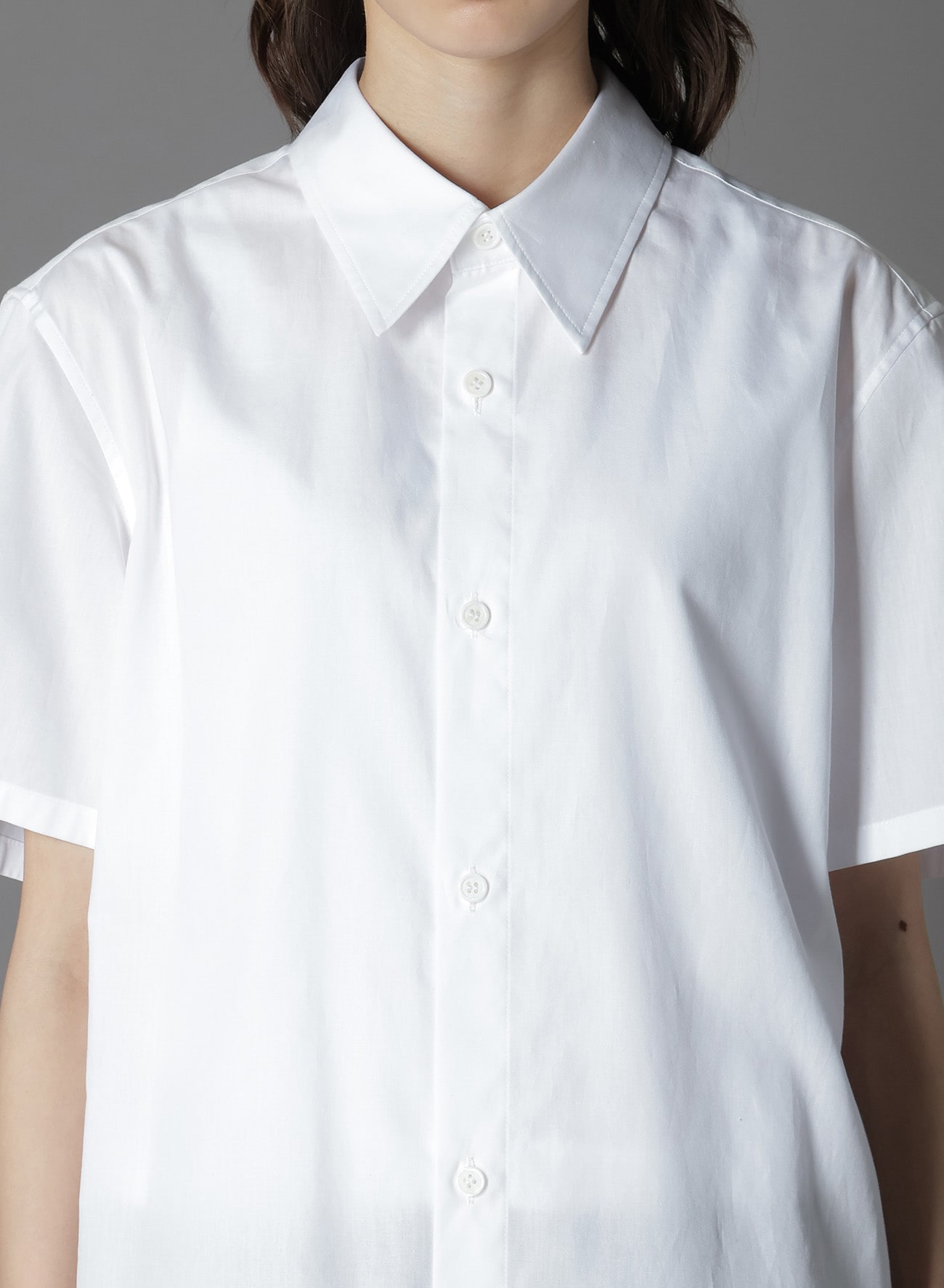 COTTON BROAD SHORT-SLEEVED SHIRT
