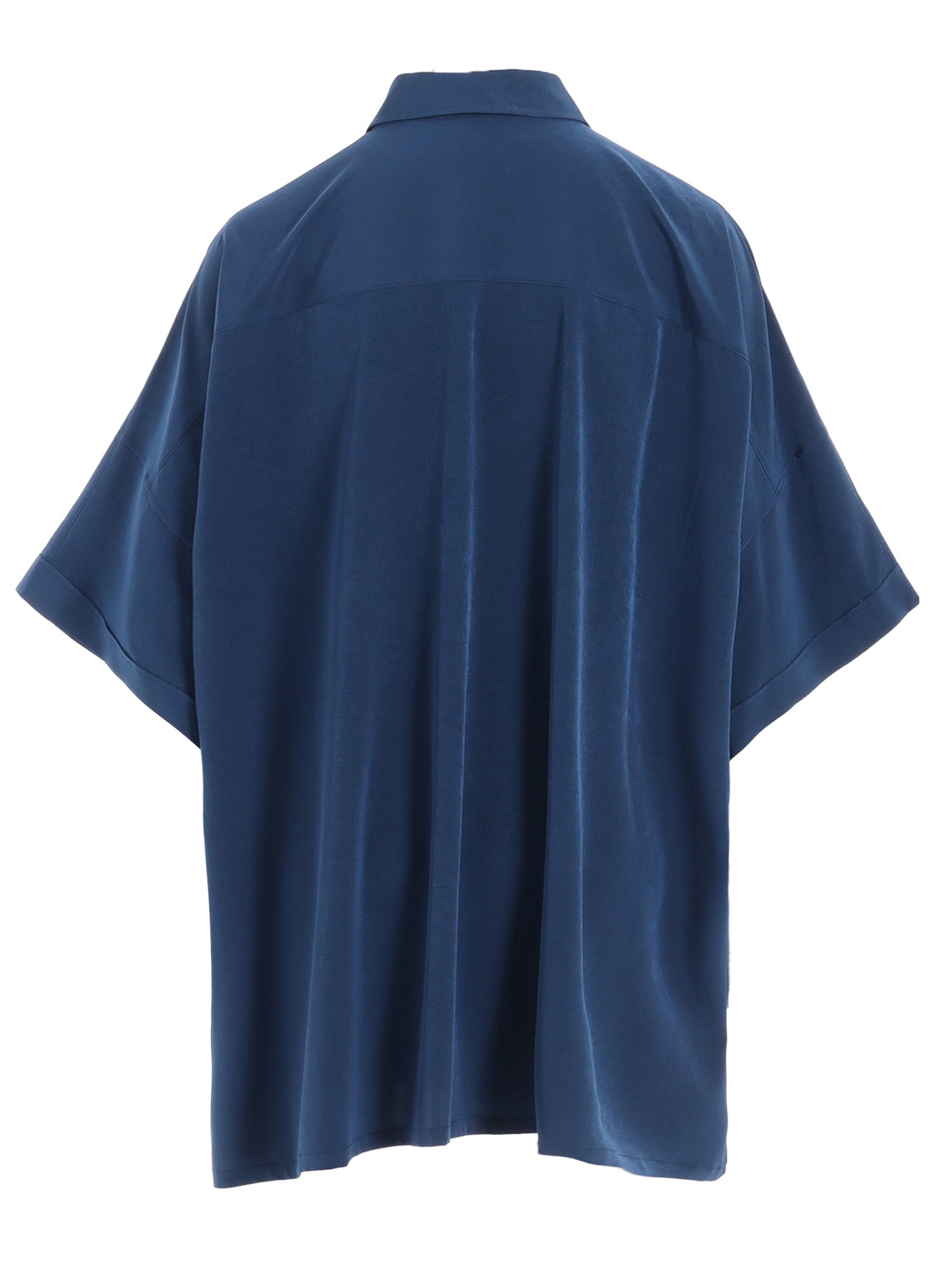 【直営店舗限定カラー】CREPE DE CHINE FRONT DOLMAN BIG SHIRT SHORT SLEEVES