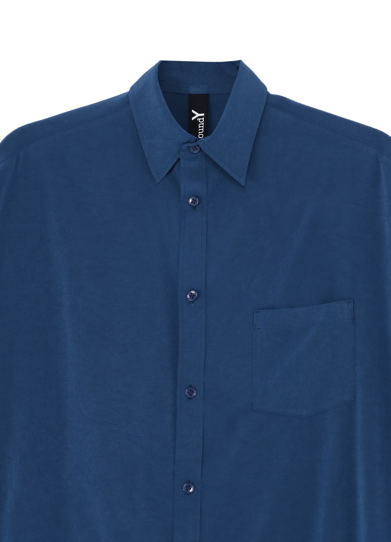 【直営店舗限定カラー】CREPE DE CHINE FRONT DOLMAN BIG SHIRT SHORT SLEEVES