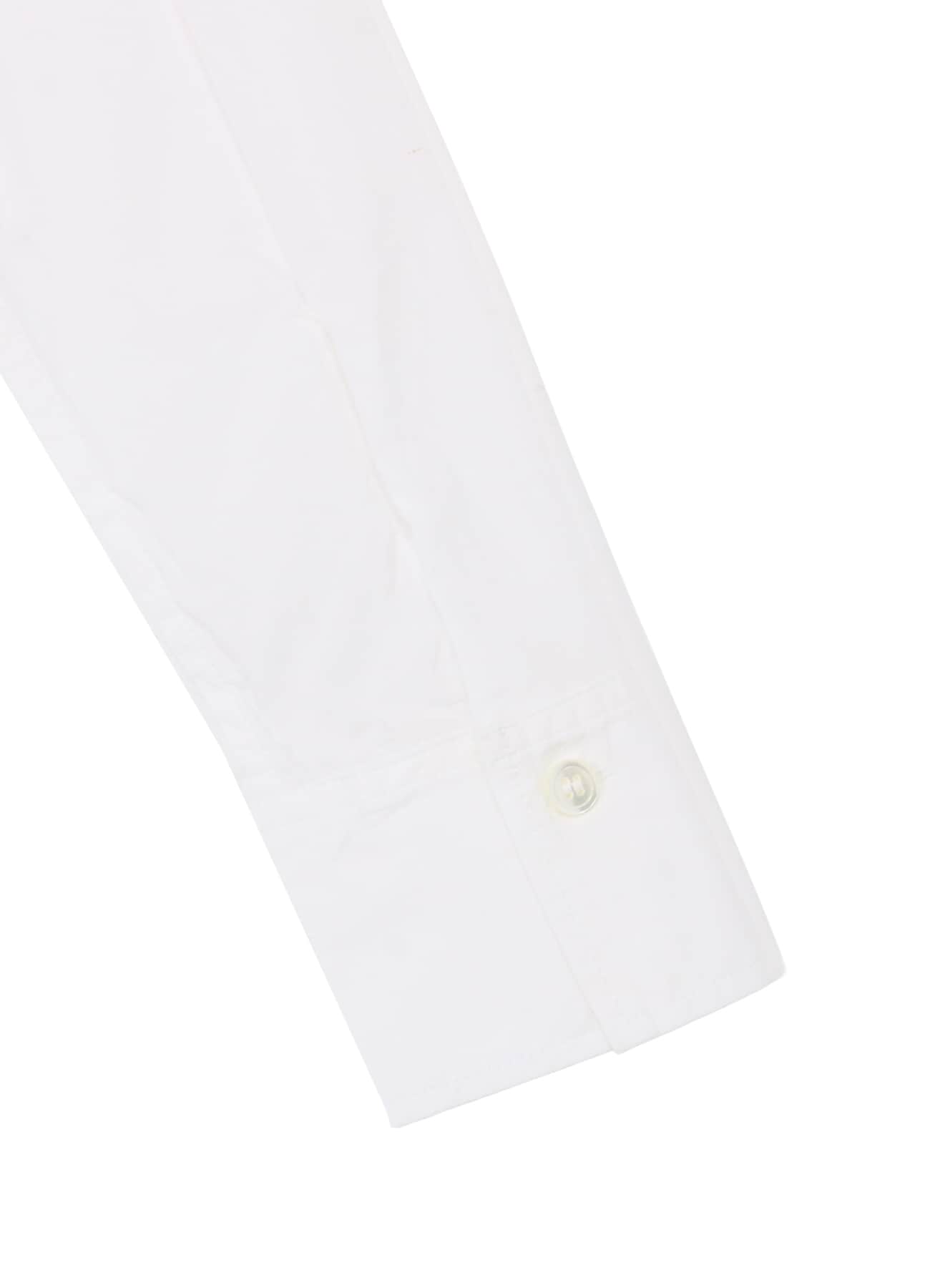 COTTON BROAD +  STRIPE  SWITCHING GATHER SHIRTS