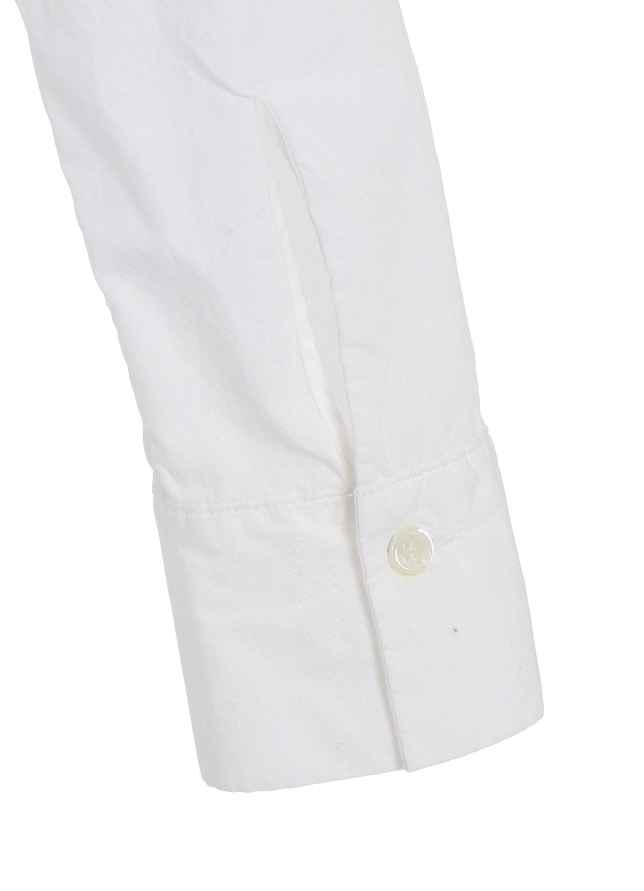 COTTON BROAD +  STRIPE  SWITCHING GATHER SHIRTS