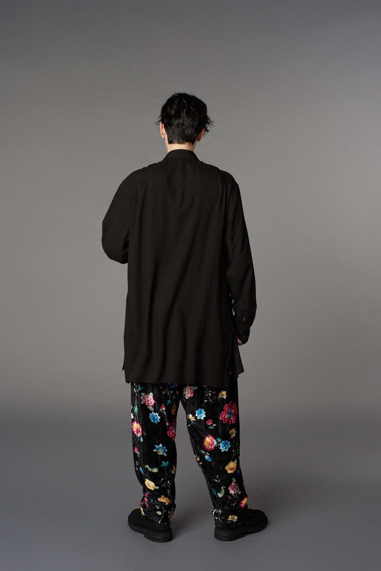 CELLULOSE LAWN CHEONGSAM  SHIRT