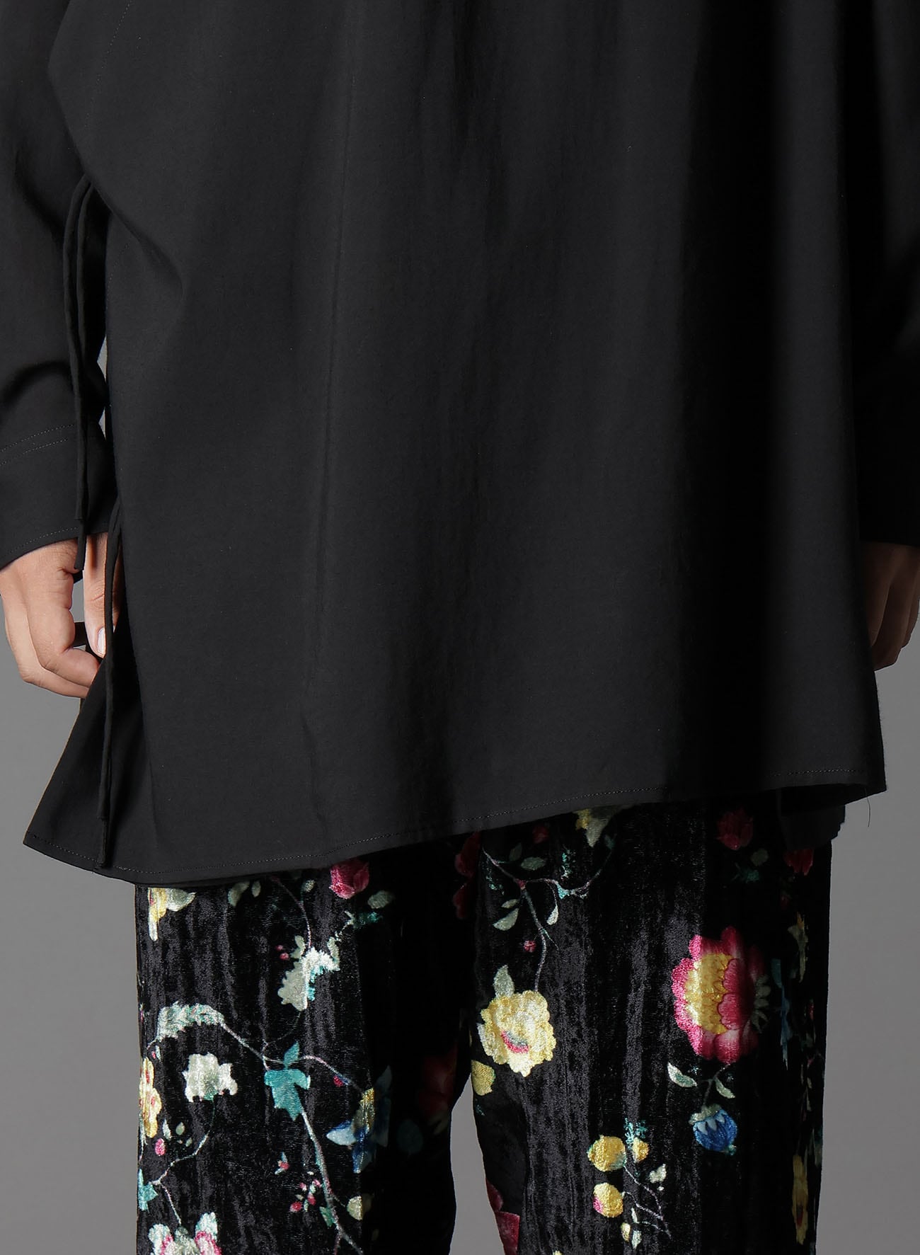 CELLULOSE LAWN CHEONGSAM  SHIRT