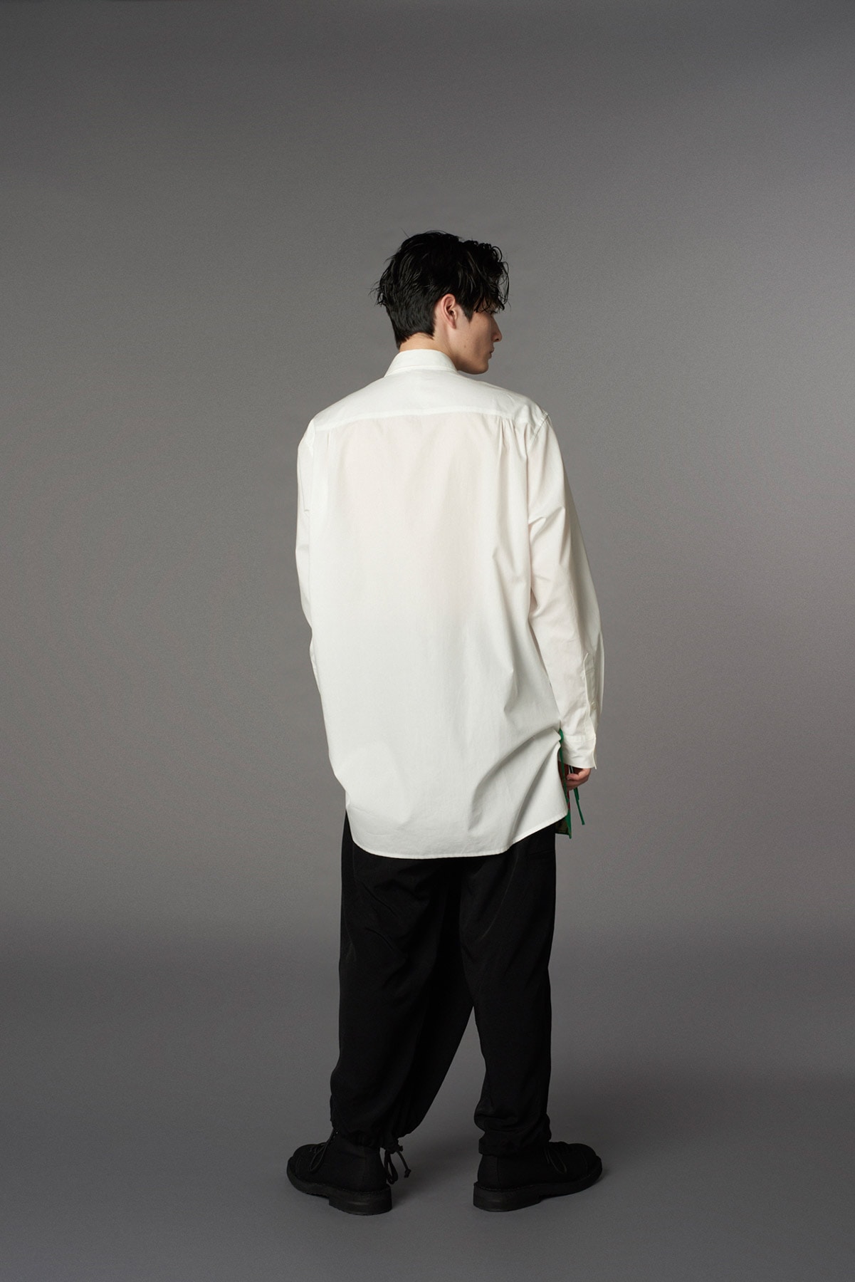 【1/17 10:00 Release】RAYON CHINESE FLOWER+COTTON BROAD CHANPA  SHIRT