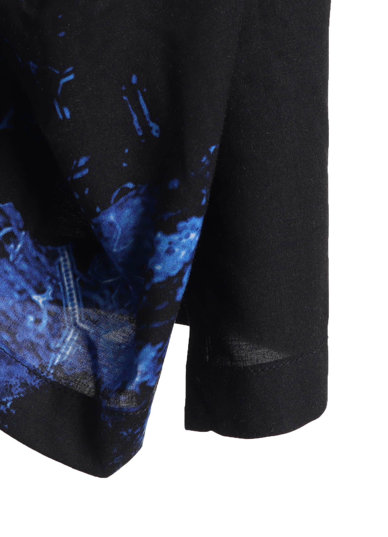 ULTIMA TRICOT+RAYON PRINT TILE PATTERN SQUARE T-DRESSES