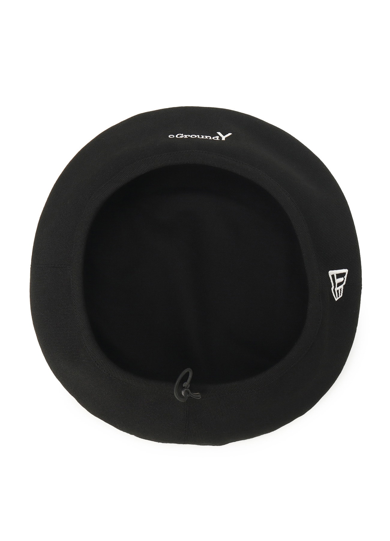 Ground Y×NEWERA(R) GROUND Y LOGO COTTON BERET