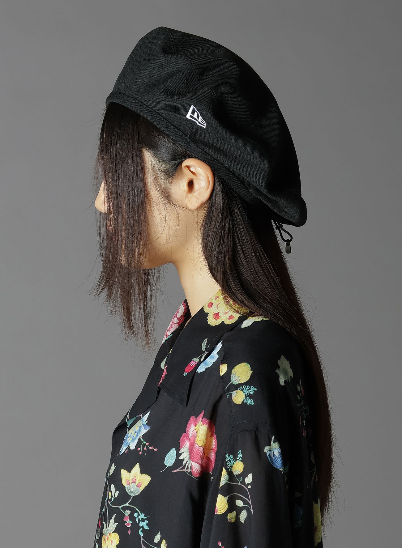 Ground Y×NEWERA(R) GROUND Y LOGO COTTON BERET