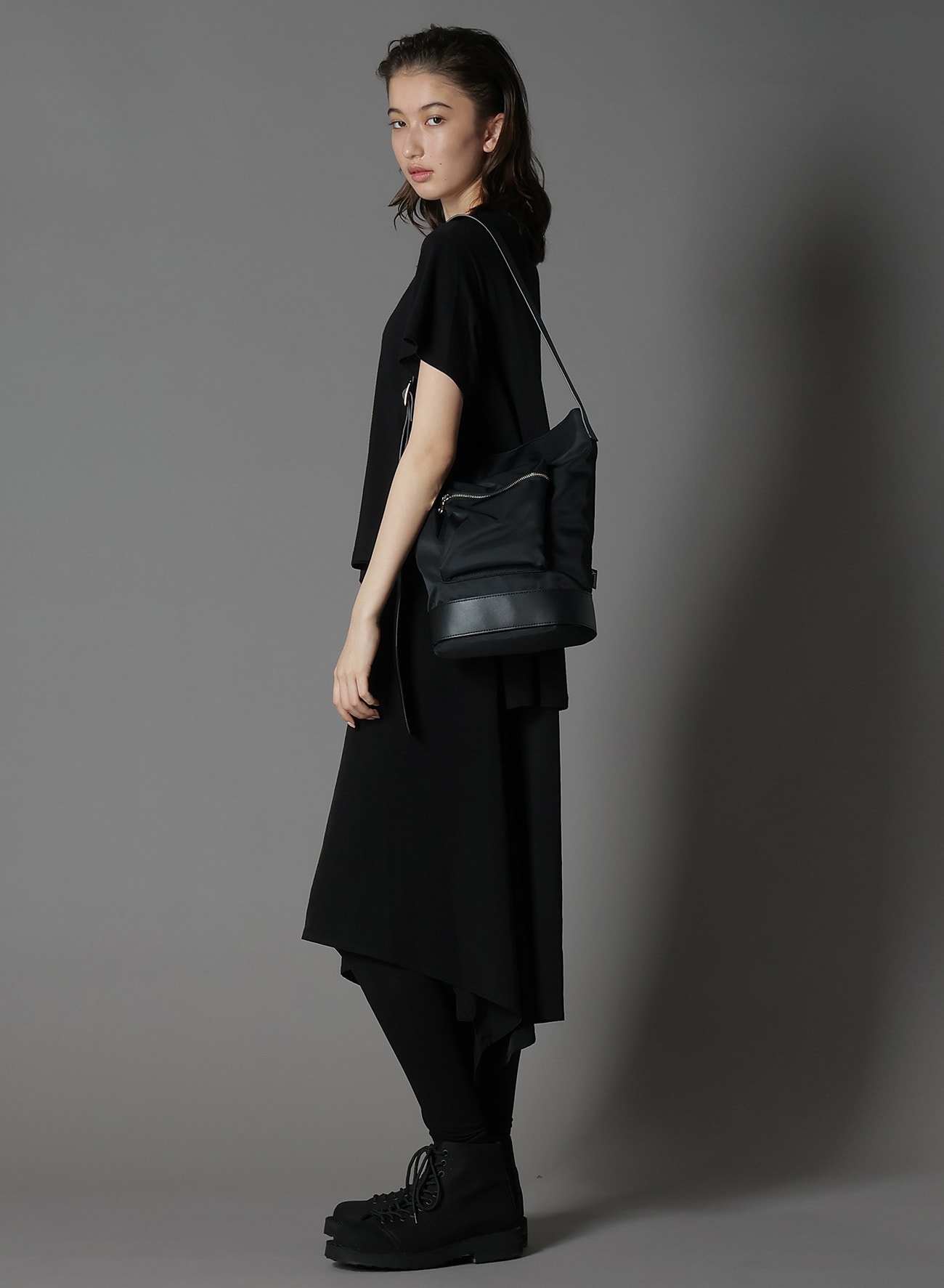 FULLDULL NYLON 2WAY SHOULDER BAG