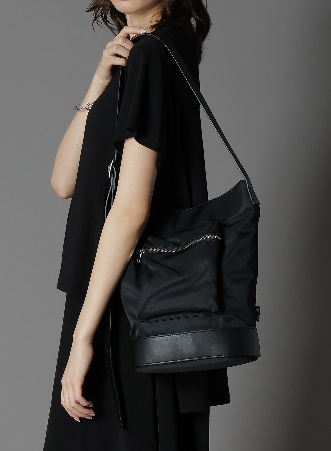 FULLDULL NYLON 2WAY SHOULDER BAG