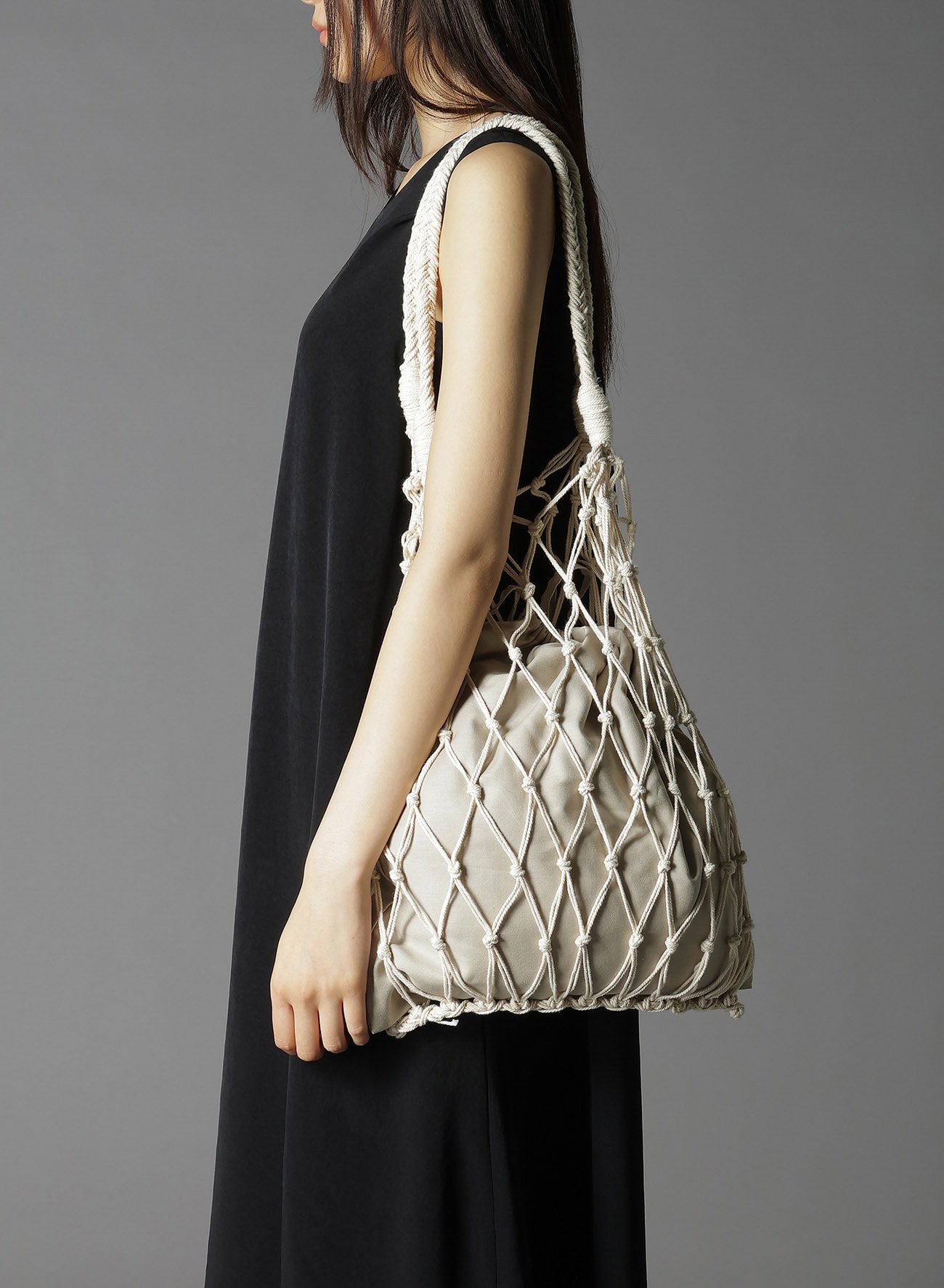 ROPE STRINGS MACRAME BAG