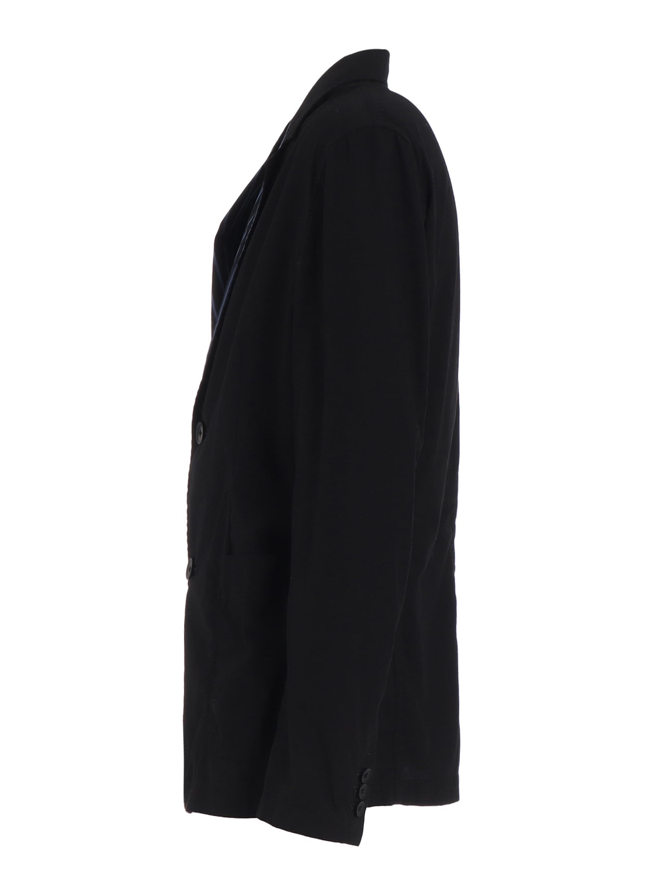COTTON BROAD + CUPRA STRIPE STRIPE SWITCHING SHORT JACKET