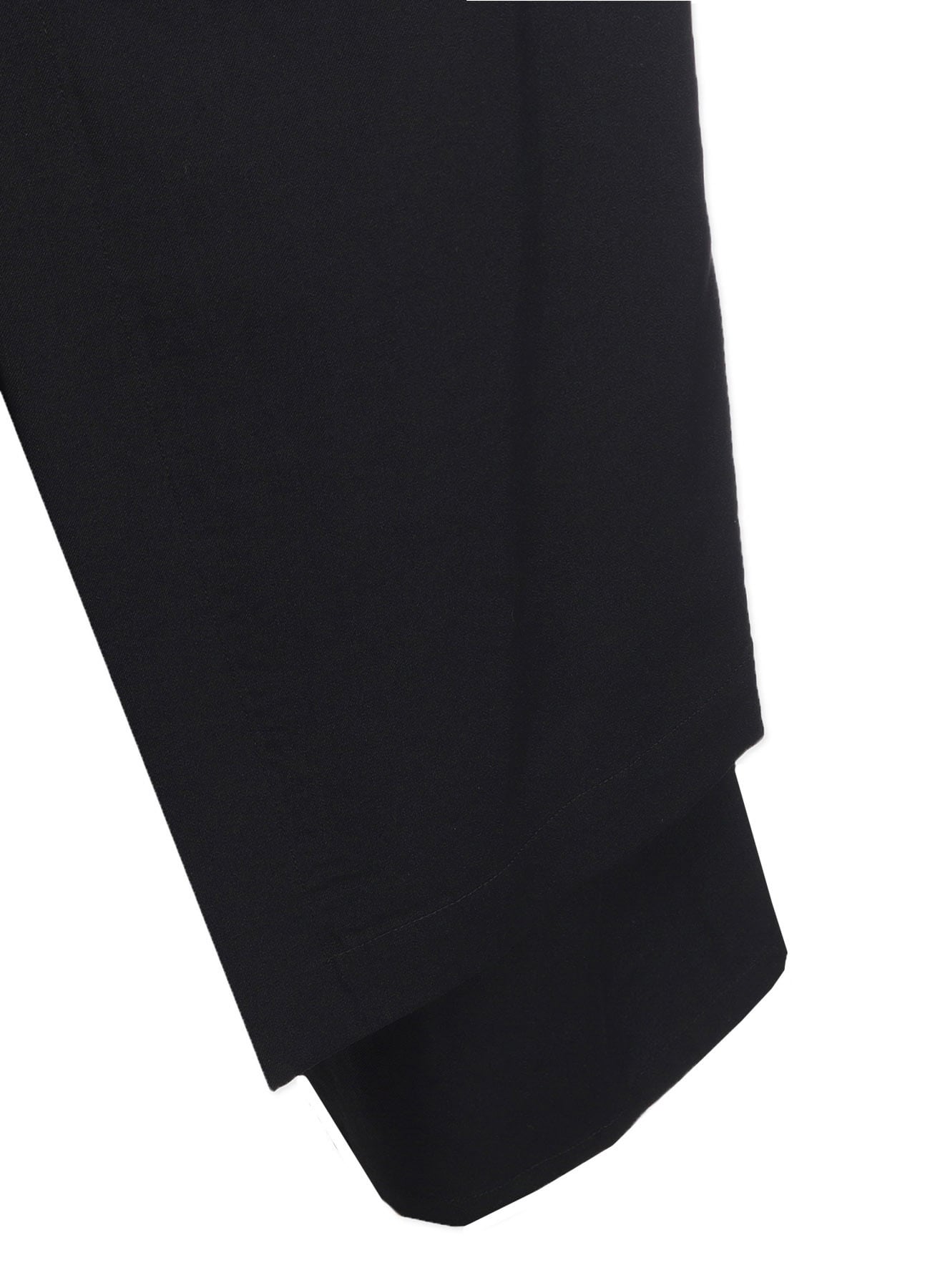 WOOL GABARDINE STANDARD WRAP TROUSERS