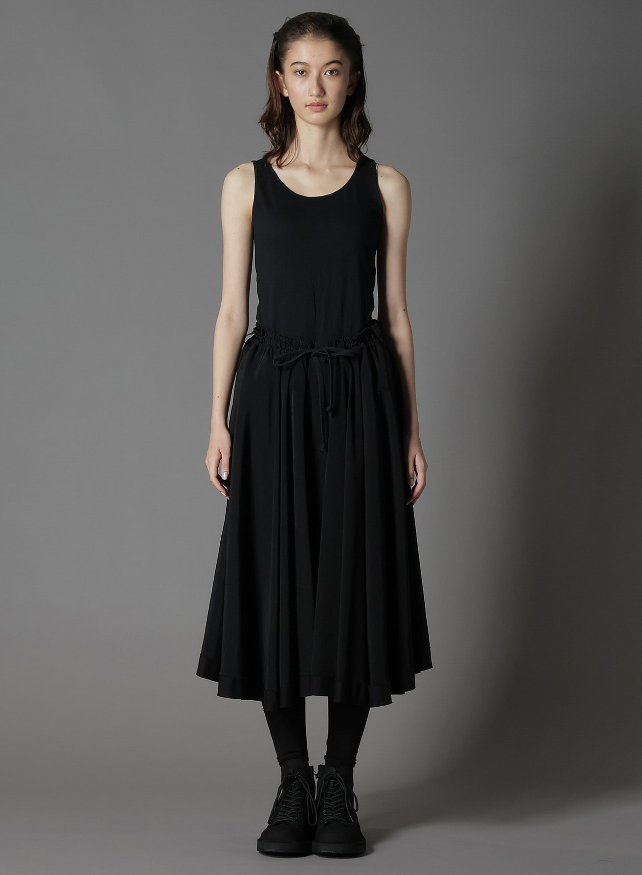 CREPE DE CHINE CIRCLE PANTS