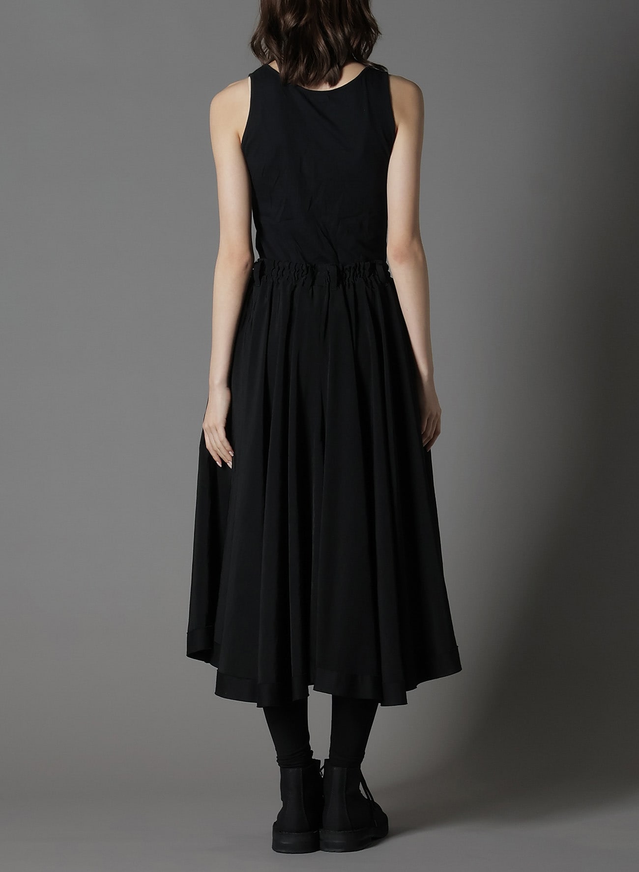 CREPE DE CHINE CIRCLE PANTS