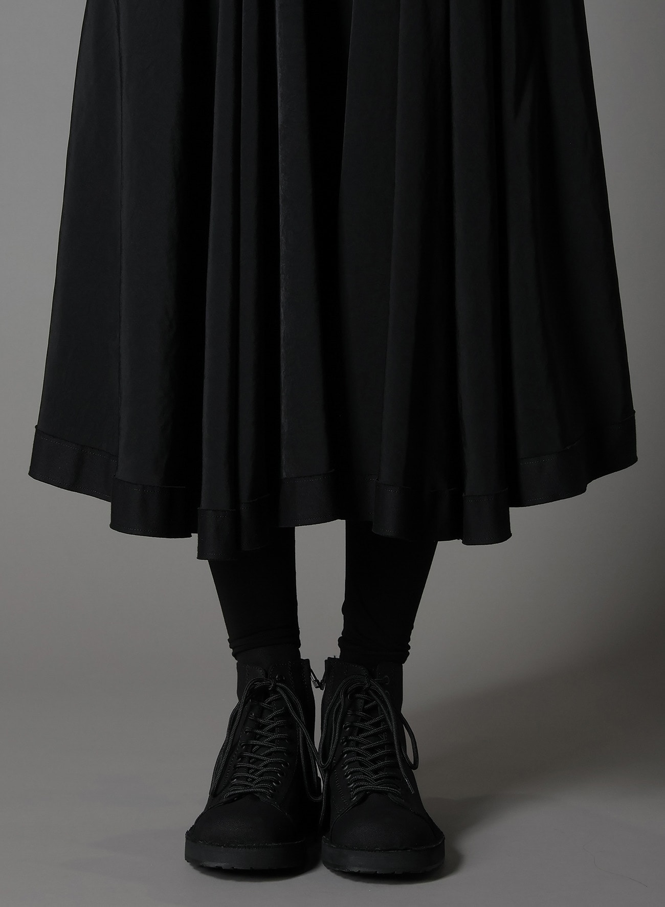 CREPE DE CHINE CIRCLE PANTS