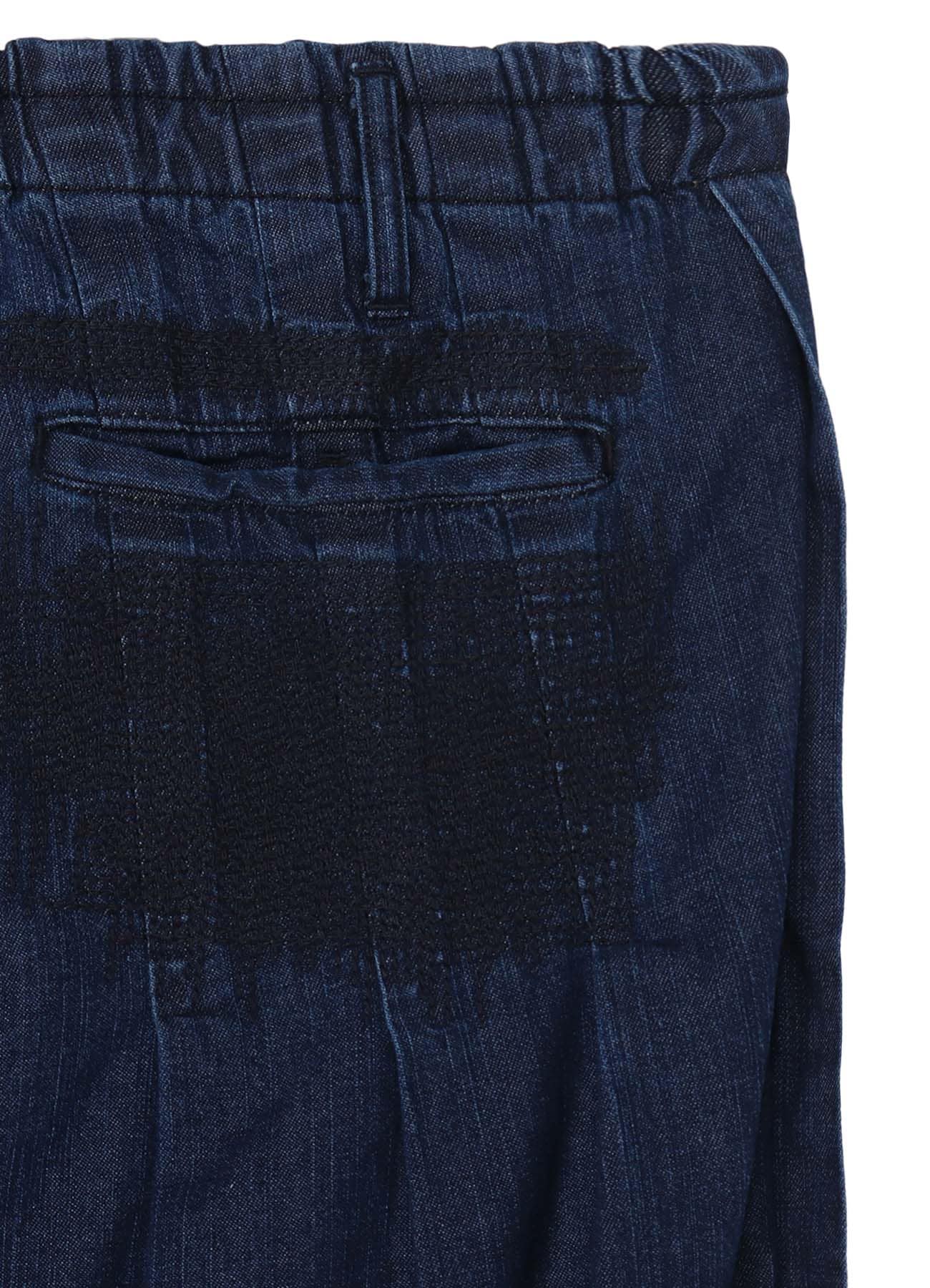 8OZ DENIM + DUNGAREE BALLOON PANTS