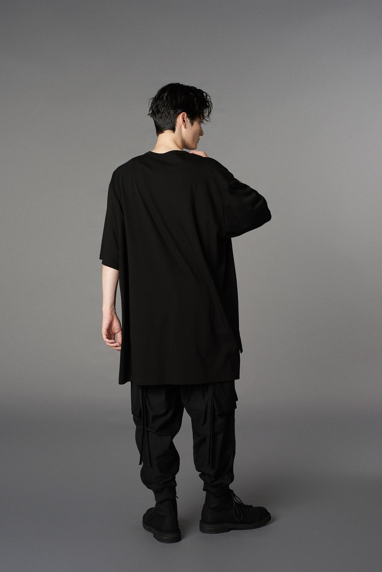 COTTON TWILL STANDARD RIBBED HEM CARGO