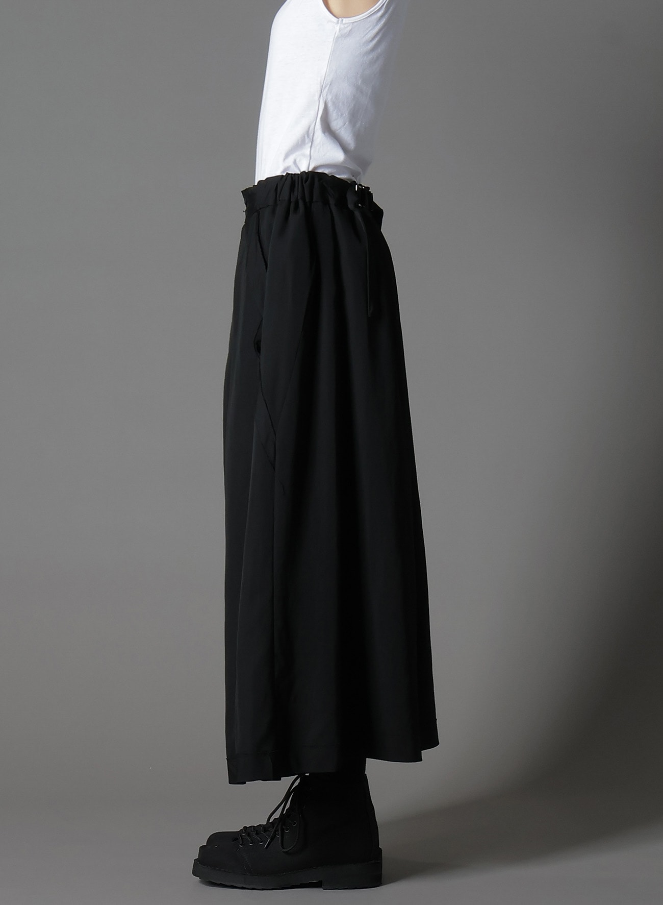 WOOL GABARDINE GY HAKAMA TYPE1