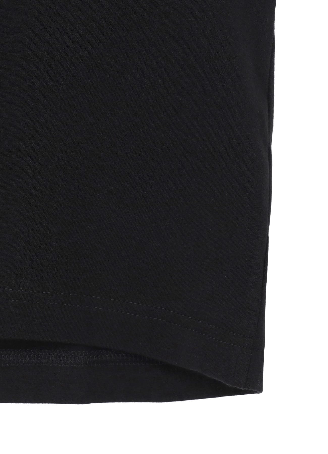 COTTON JERSEY FRONT RAGLAN SLIT T-SHIRT SHORT SLEEVES