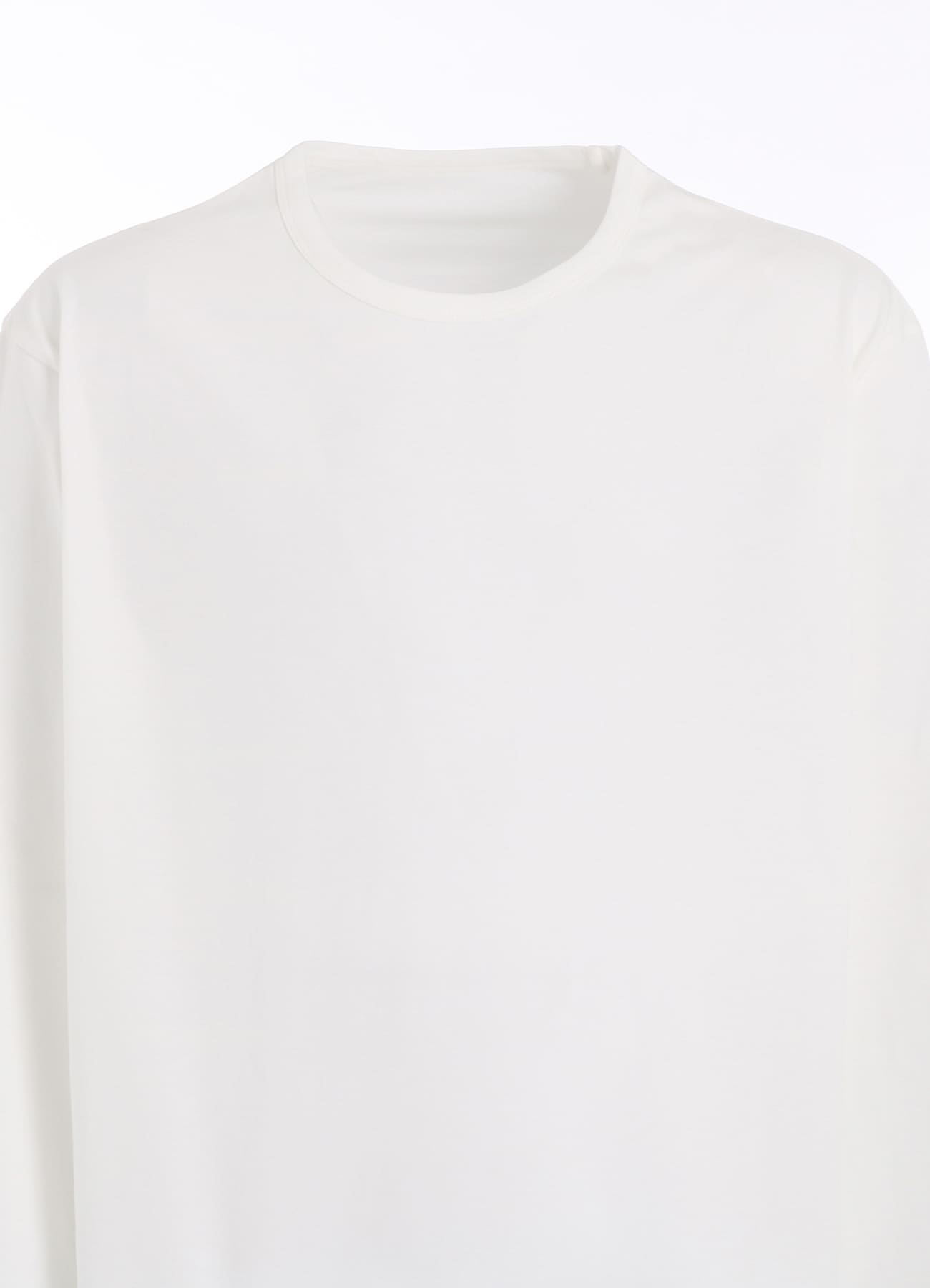 COTTON JERSEY SLASH PIPING T-SHIRT