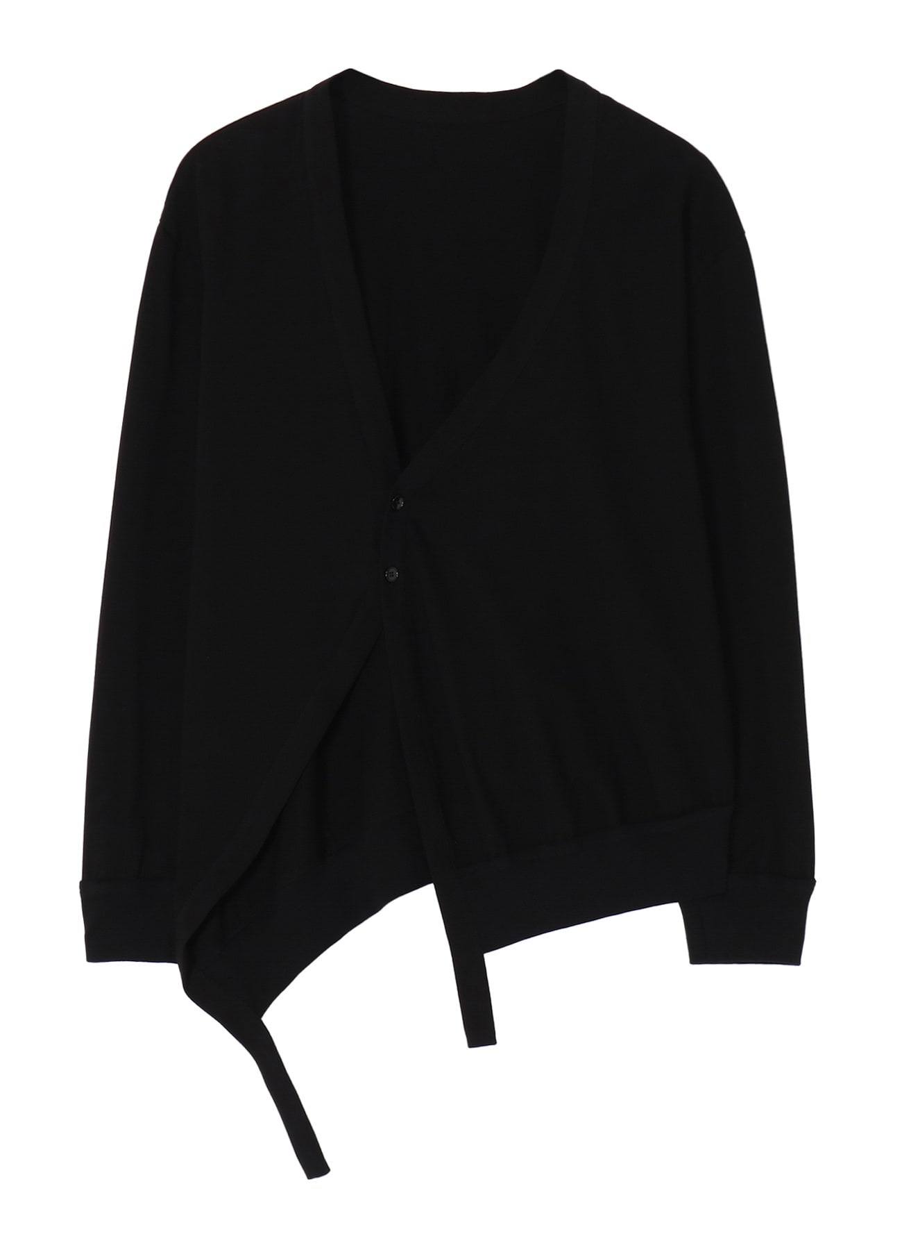 ULTIMA JERSEY ASYMMETRICAL CARDIGAN