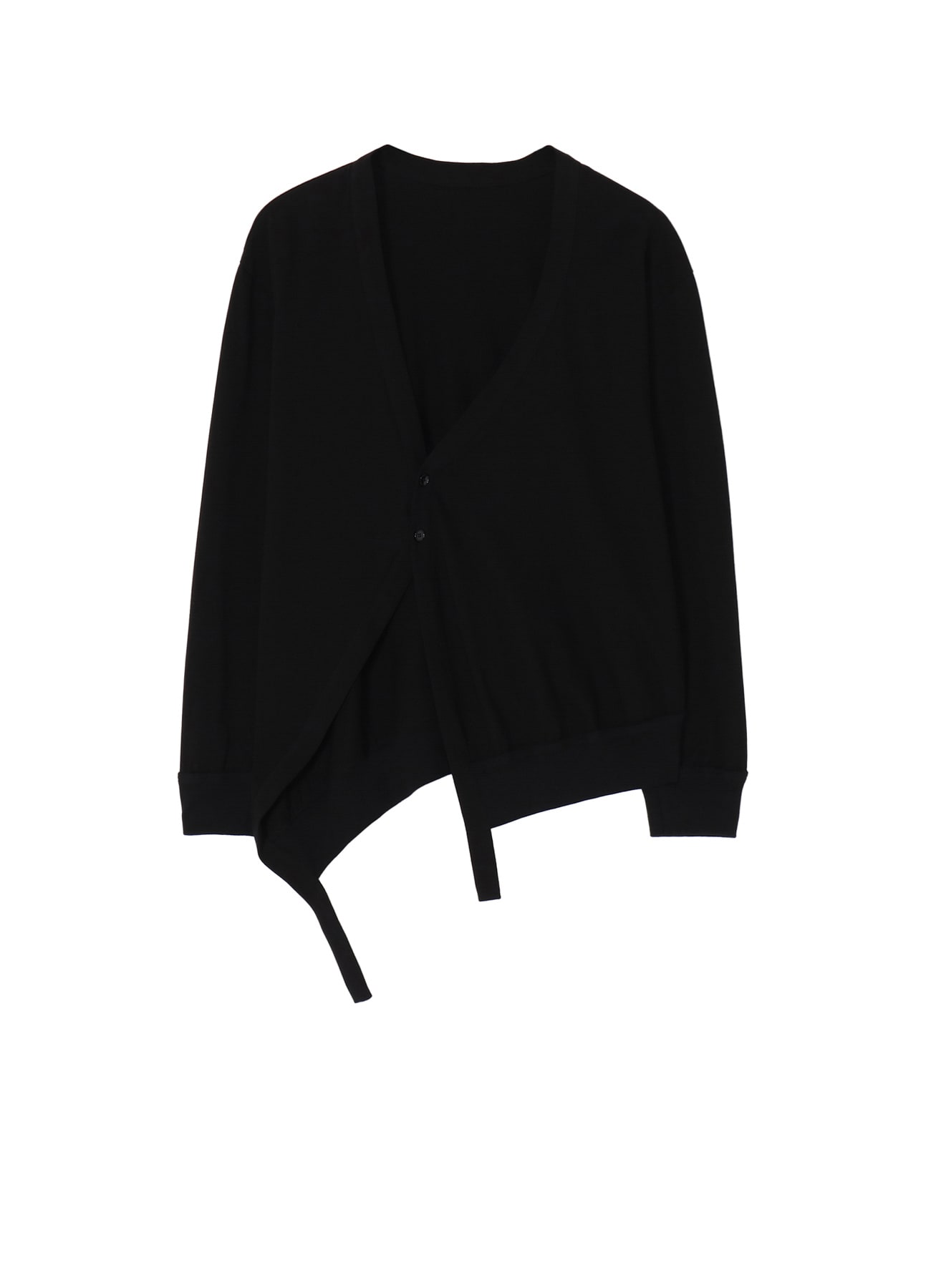 ULTIMA JERSEY ASYMMETRICAL CARDIGAN