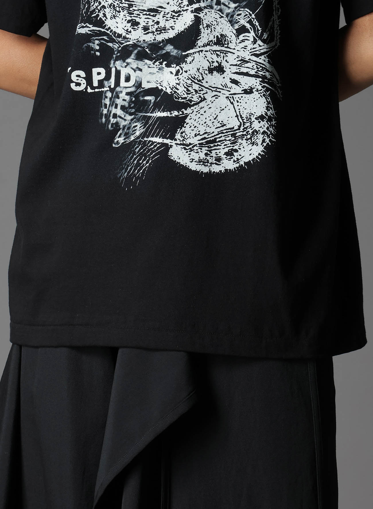 COTTON JERSEY SPIDER T-SHIRT