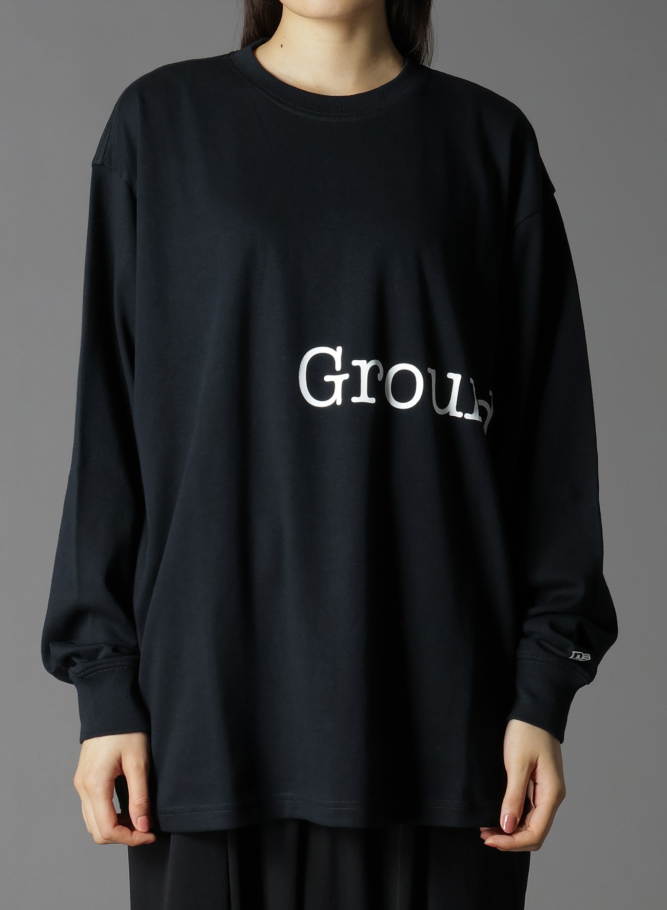 Ground Y×NEWERA(R) L/S OVERSIZED PERFORMANCE TEE