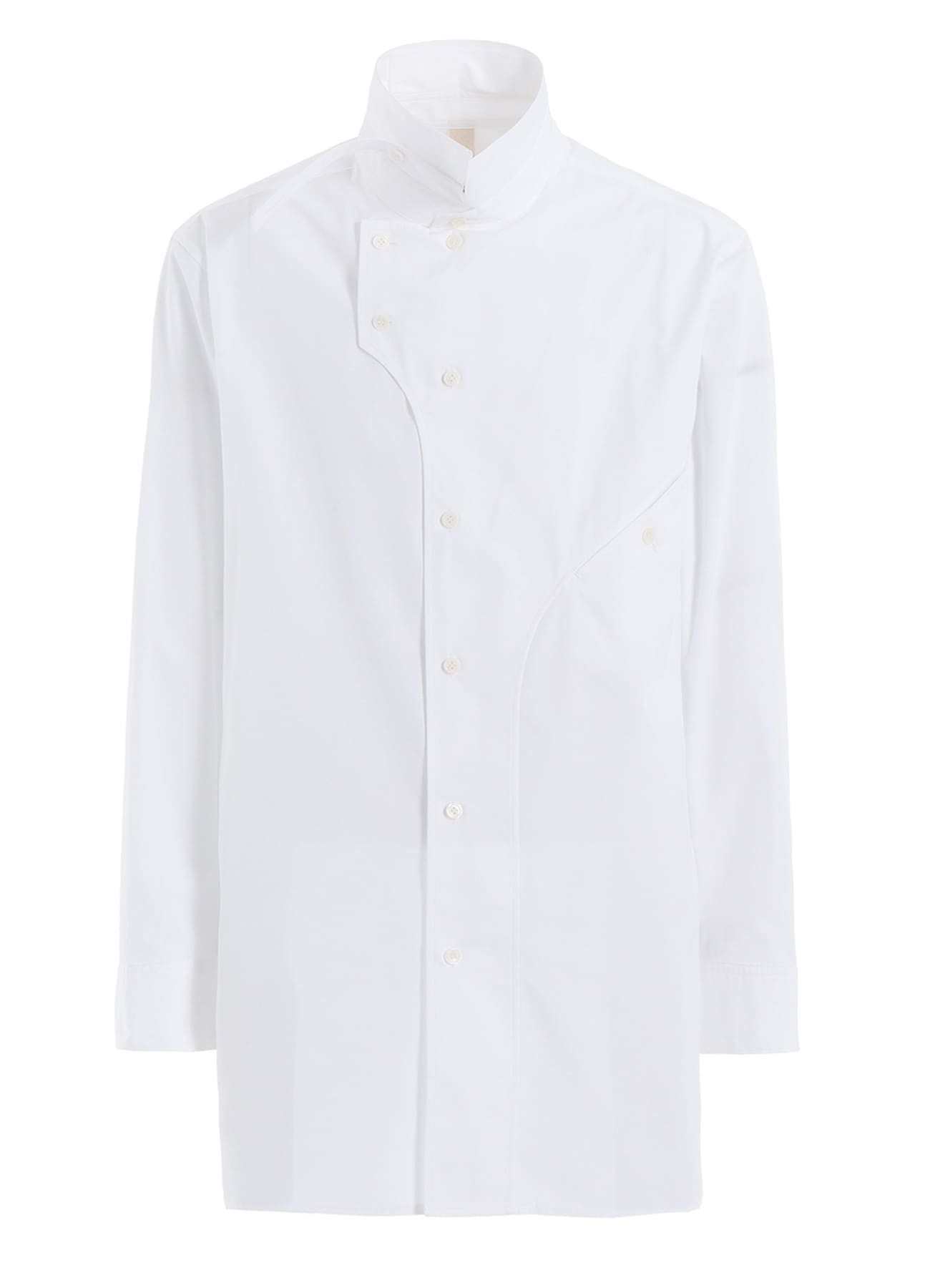 COTTON BROAD CURVED FRONT PANEL SHIRT