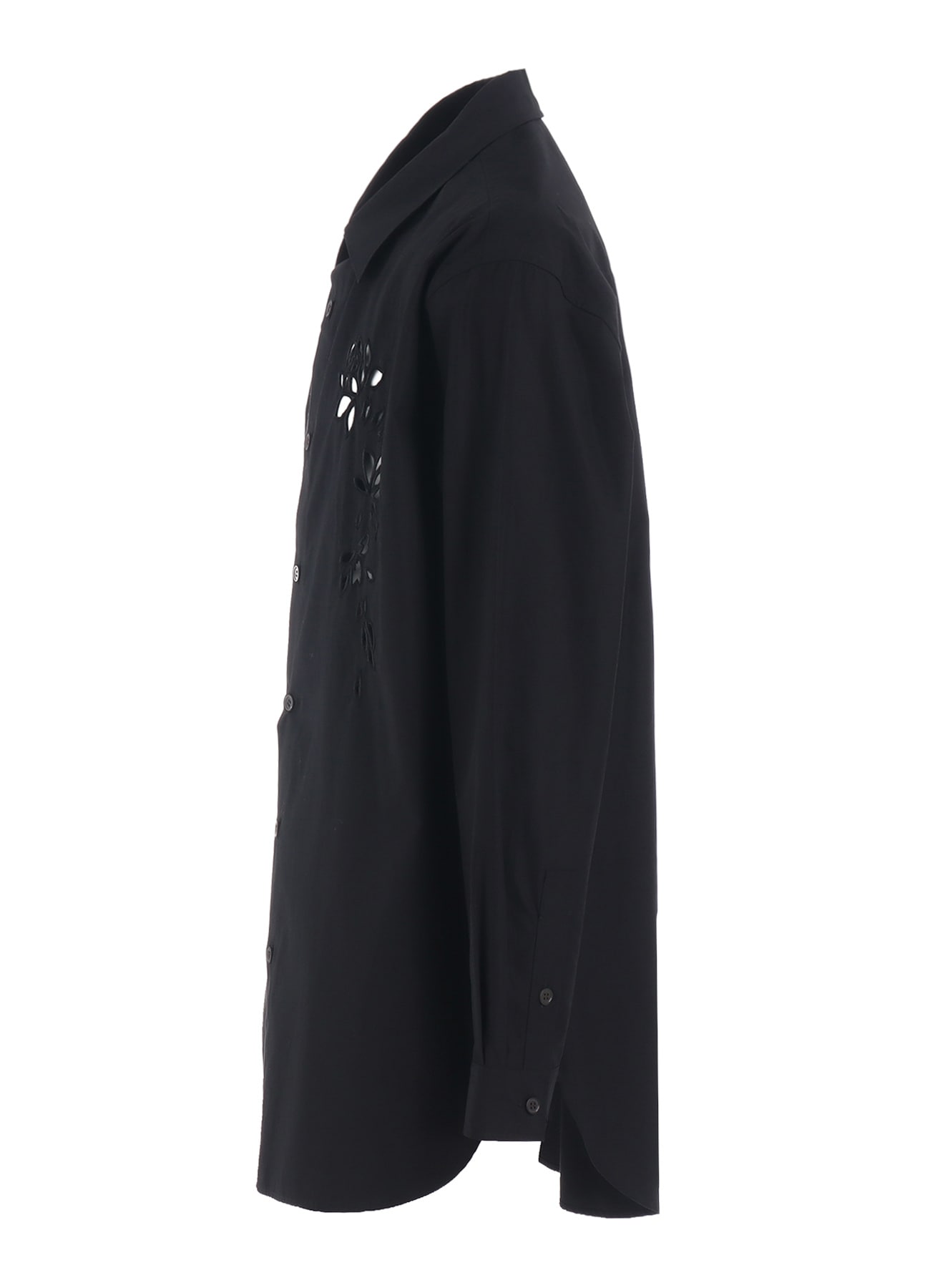 COTTON BROAD CUTWORK BIG SHIRT