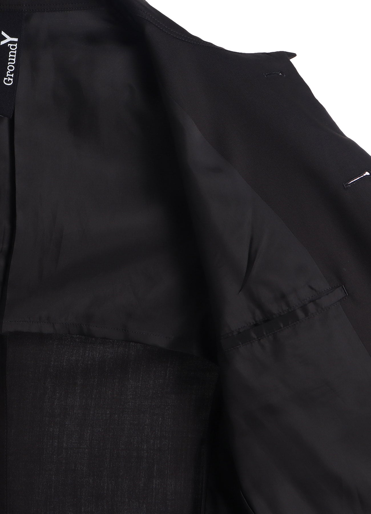 TR TWILL STAND COLLAR GUSSET POCKET JACKET