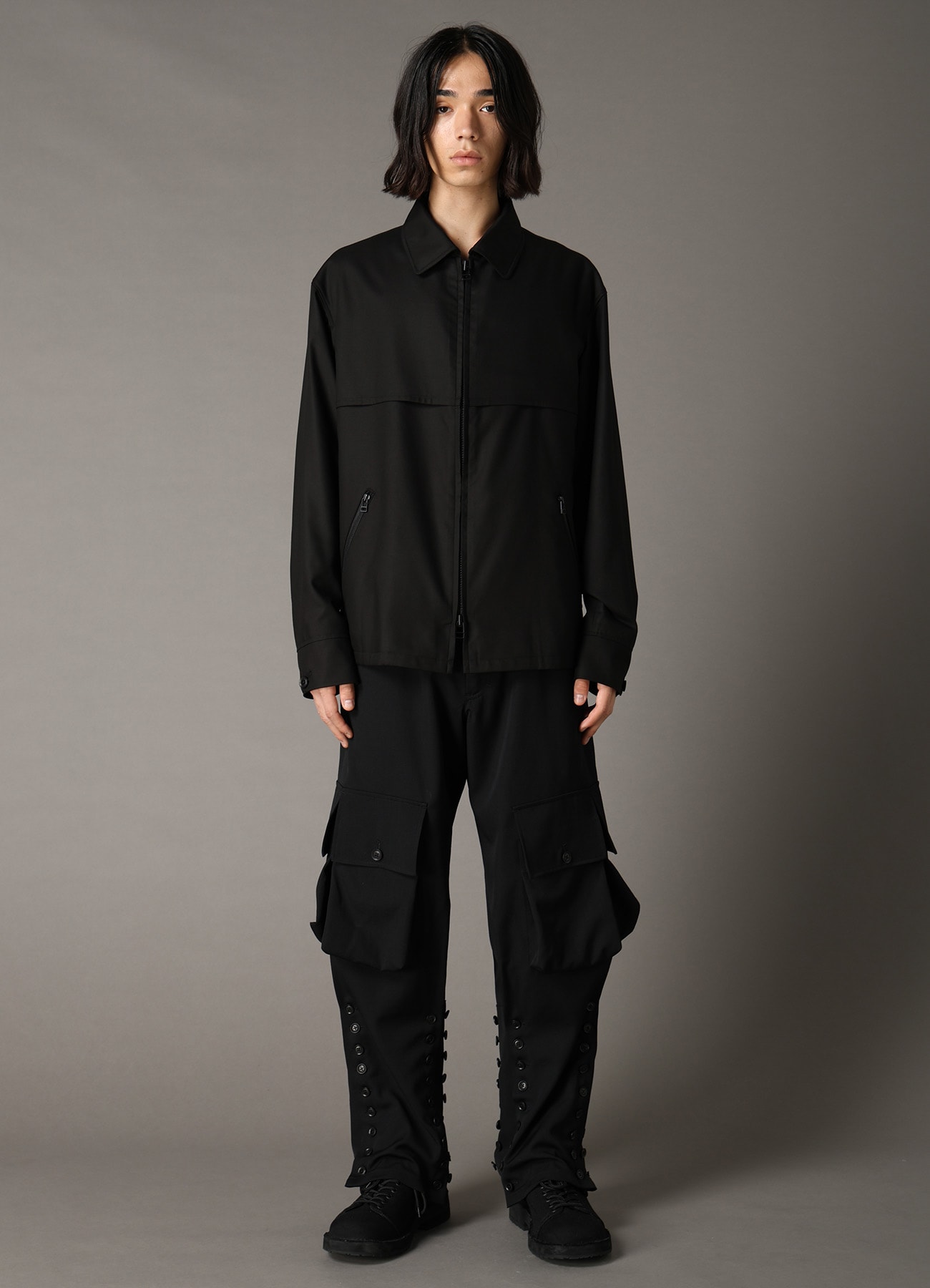 TR TWILL RAIN FRAP BLOUSON