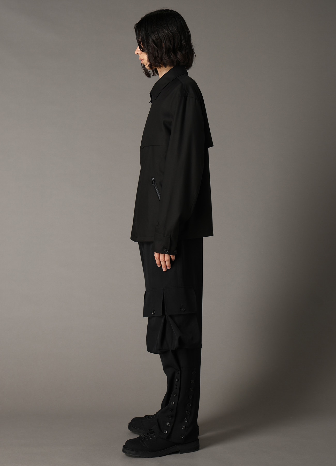 TR TWILL RAIN FRAP BLOUSON