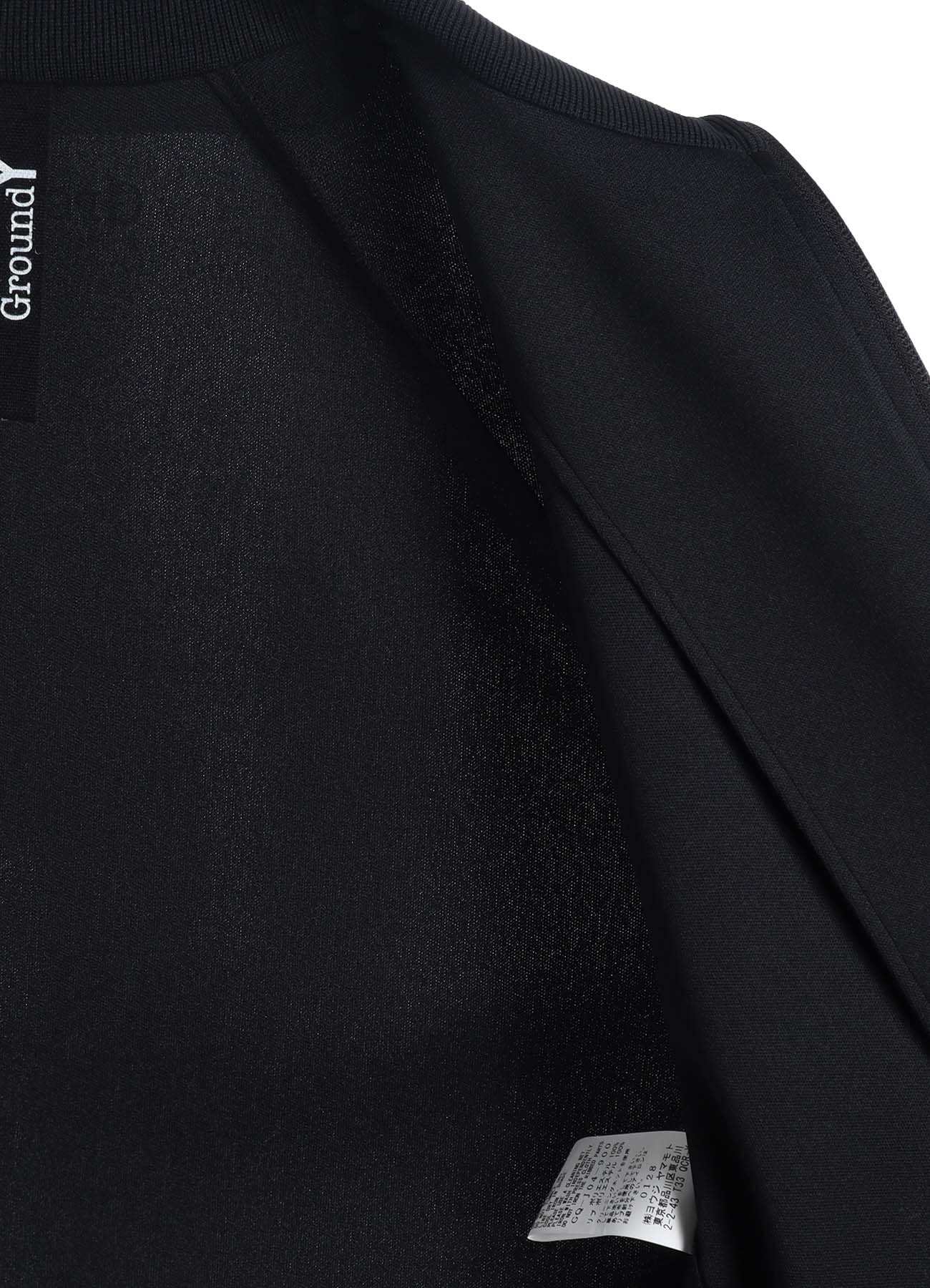 POLYESTER SMOOTH SPLIT RAGLAN TRACK JACKET