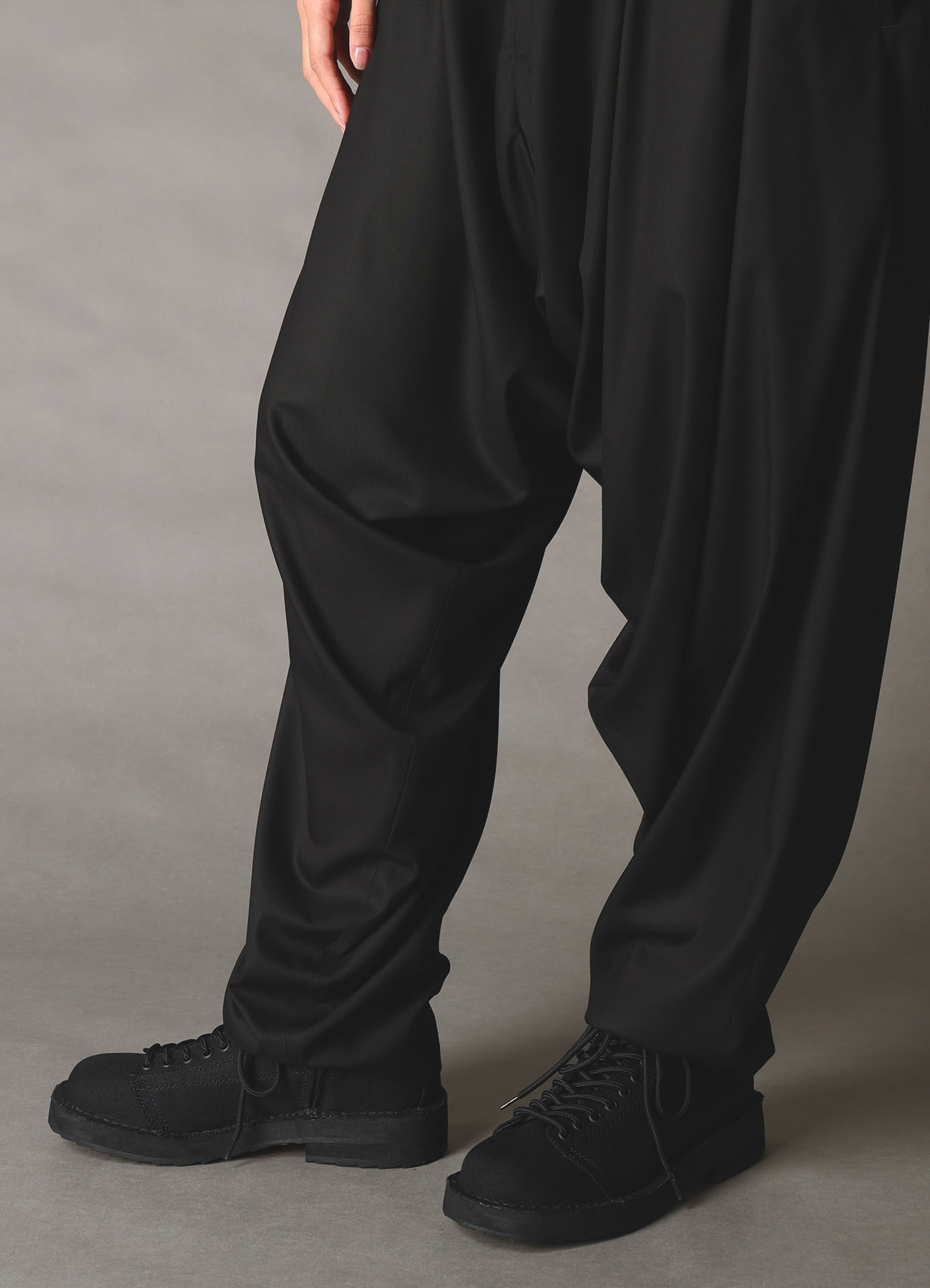 TR TWILL WIDE LEG PANTS