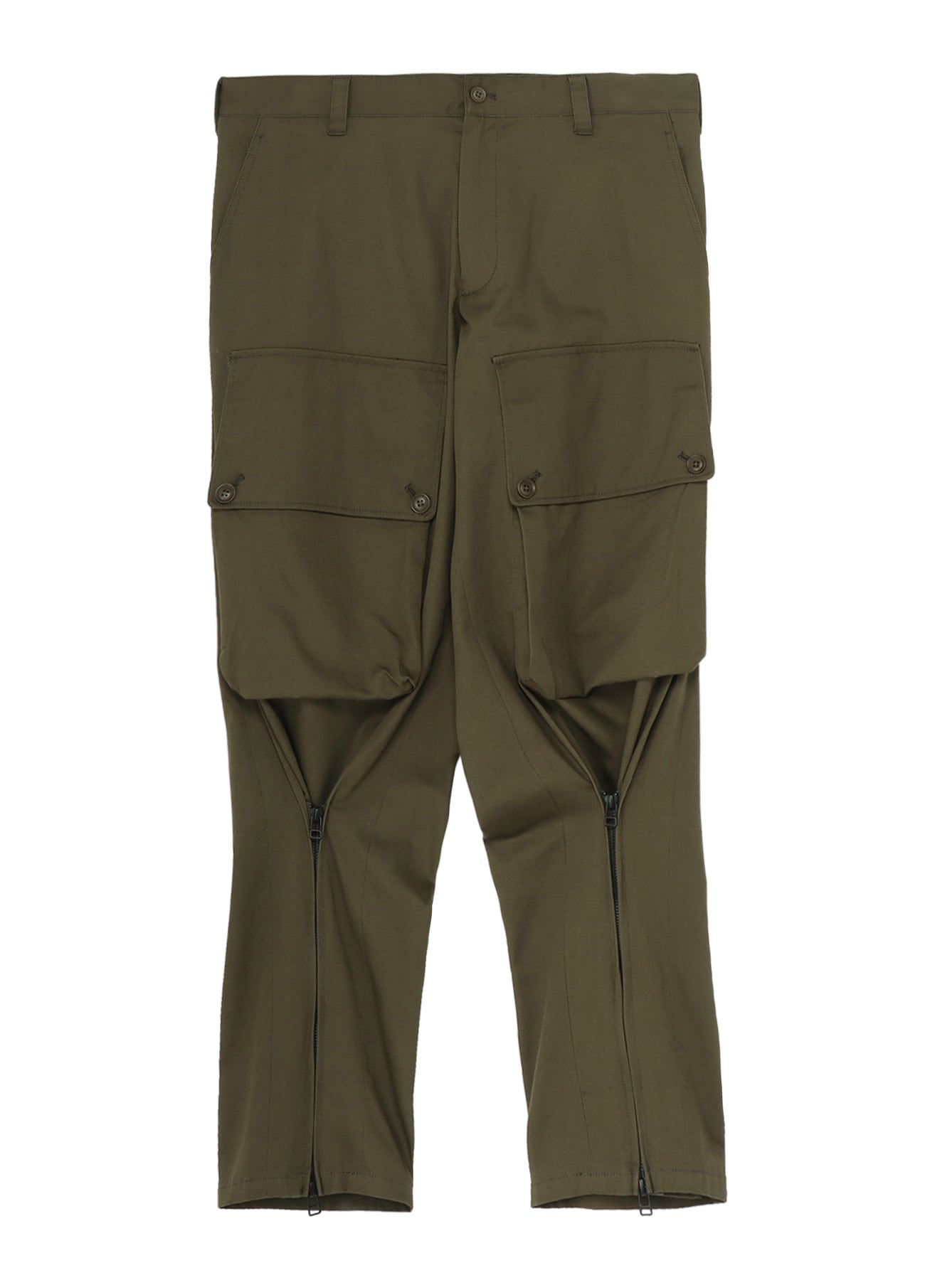 KATSURAGI ZIPPER JODHPURS CARGO PANTS