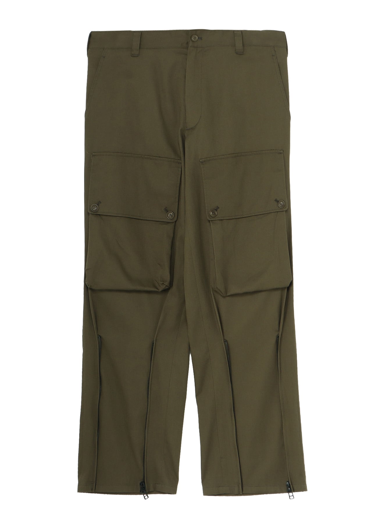 KATSURAGI ZIPPER JODHPURS CARGO PANTS
